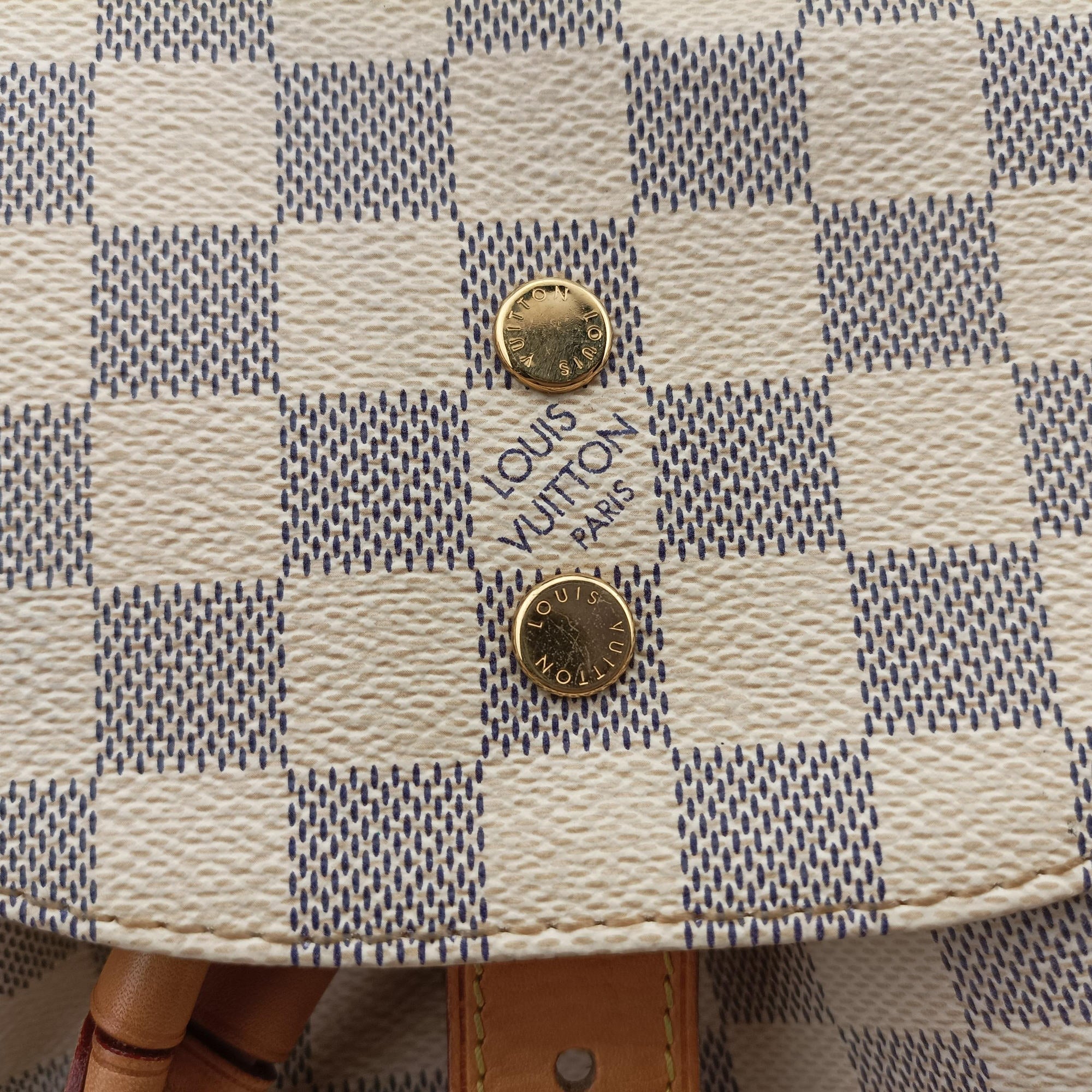 Secondhand Louis Vuitton SPERONE　 AZUR Damier Canvas N41578 backpack/rucksack | stylenewstar