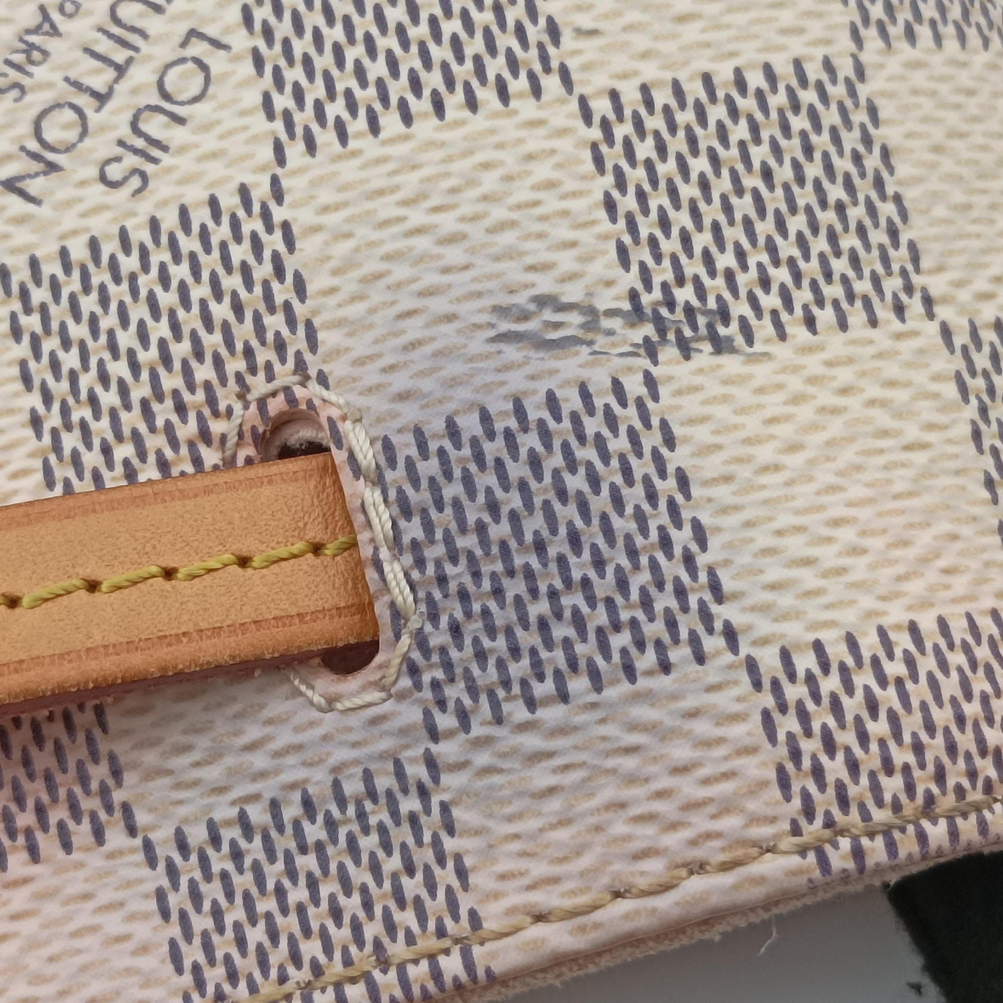 Secondhand Louis Vuitton SPERONE　 AZUR Damier Canvas N41578 backpack/rucksack | stylenewstar