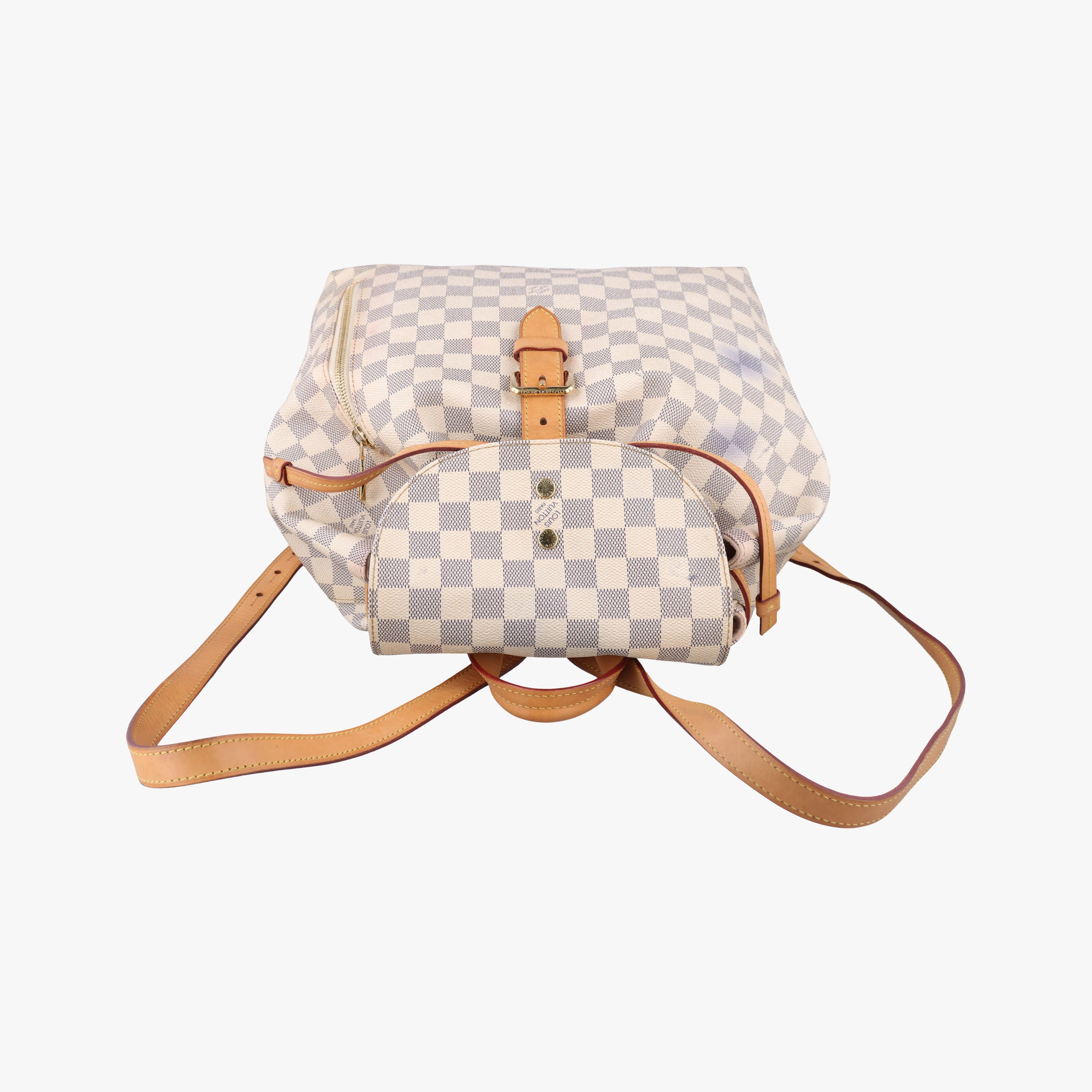 Secondhand Louis Vuitton SPERONE　 AZUR Damier Canvas N41578 backpack/rucksack | stylenewstar