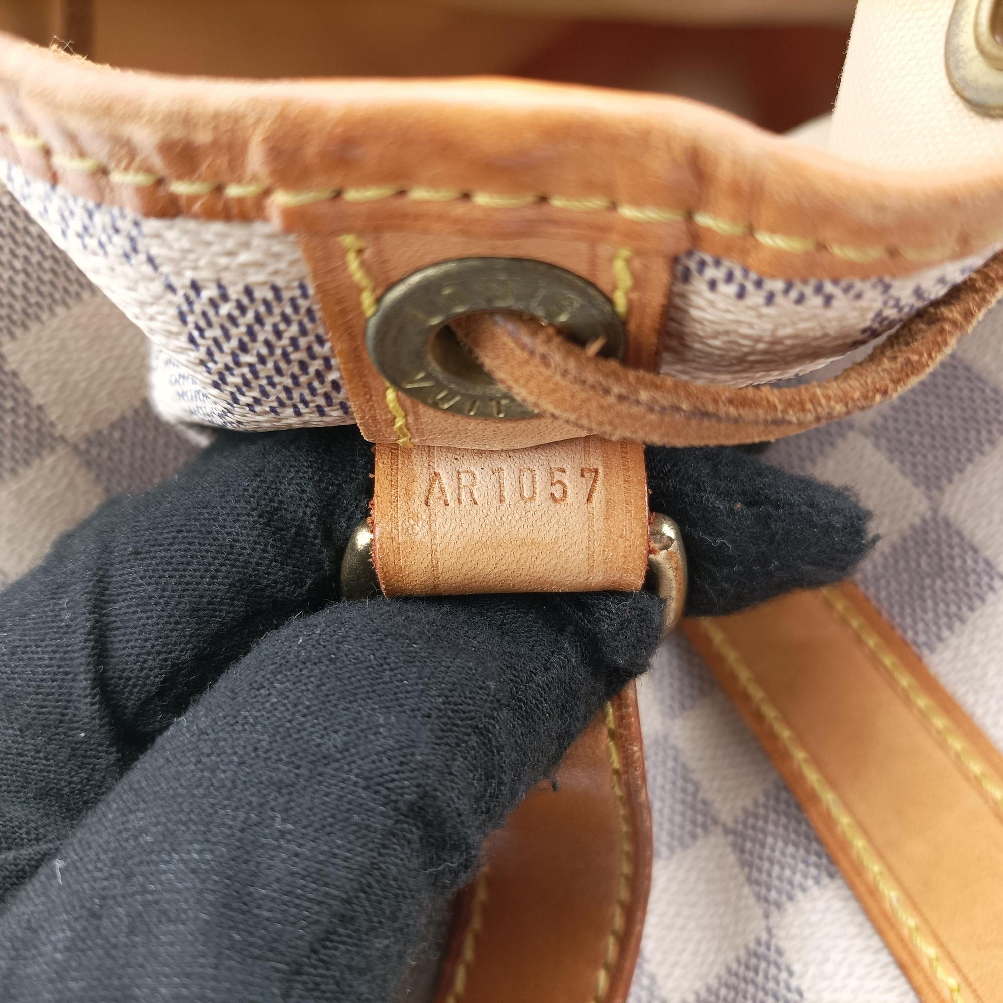 Pre-owned Louis Vuitton NOe AZUR Damier Canvas N42222 shoulderbag | stylenewstar