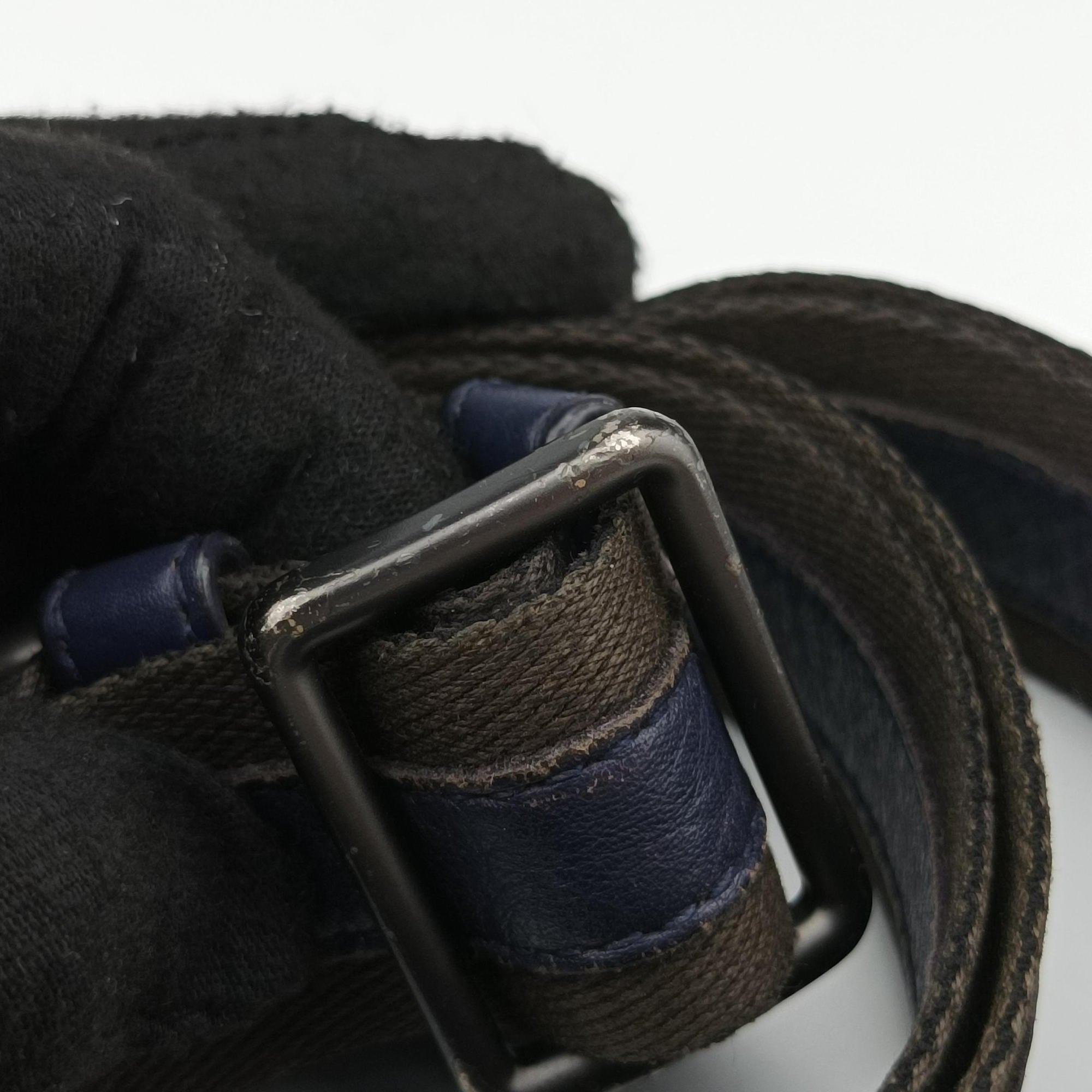 Pre-owned Bottega Veneta Intrecciato Blue lambskin  shoulderbag | stylenewstar
