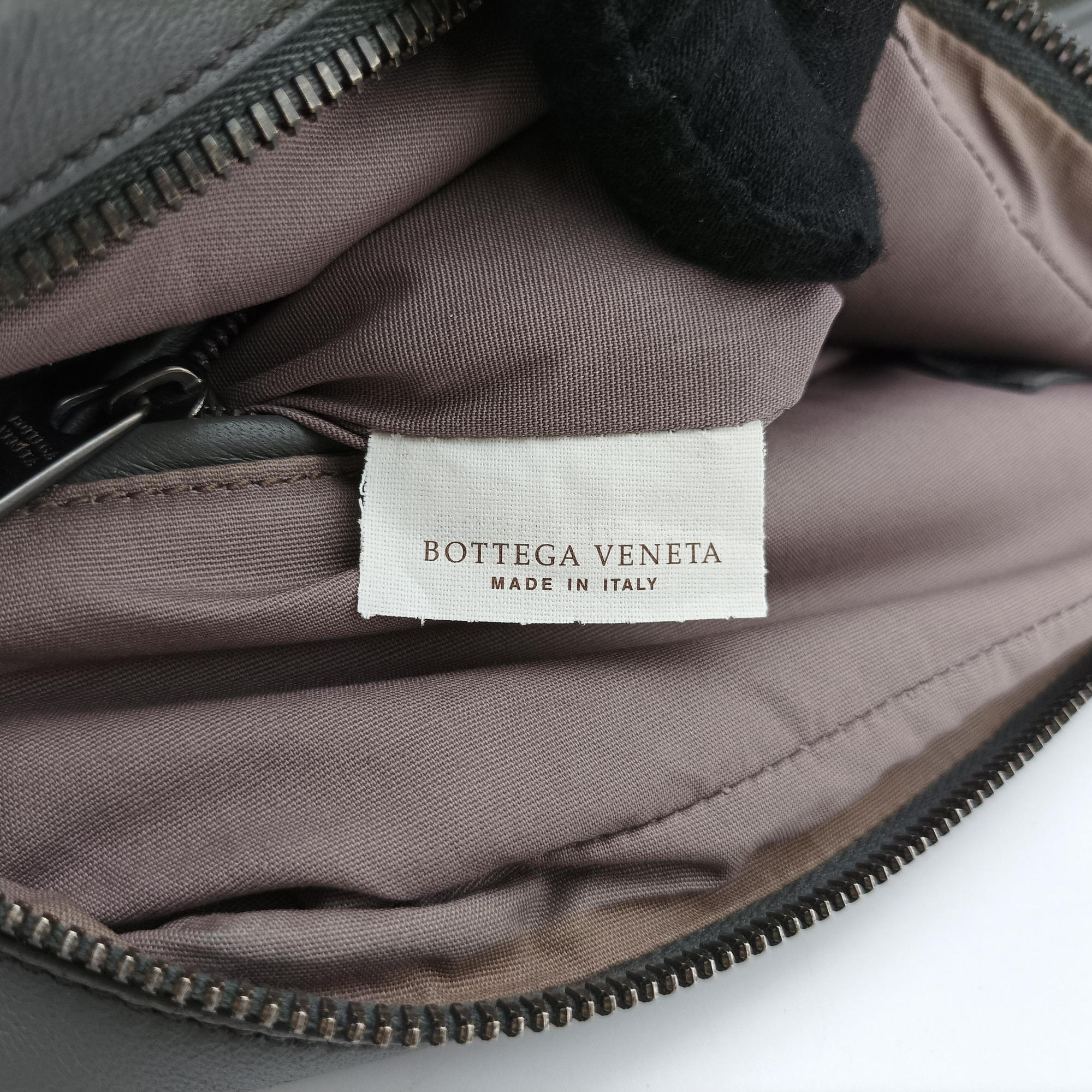 Pre-owned Bottega Veneta Intrecciato Grey Leather  handbag | stylenewstar