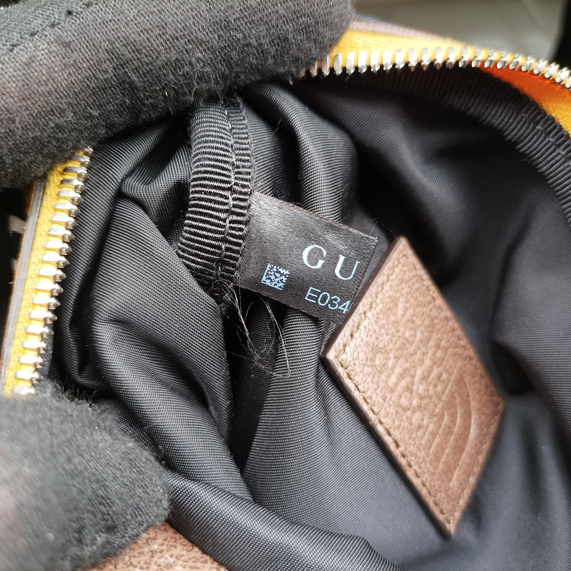 Pre-owned Gucci Gucci x The North Face Collaboration Multicolour Nylon×Leather 650299 bum bag/waist bag | stylenewstar