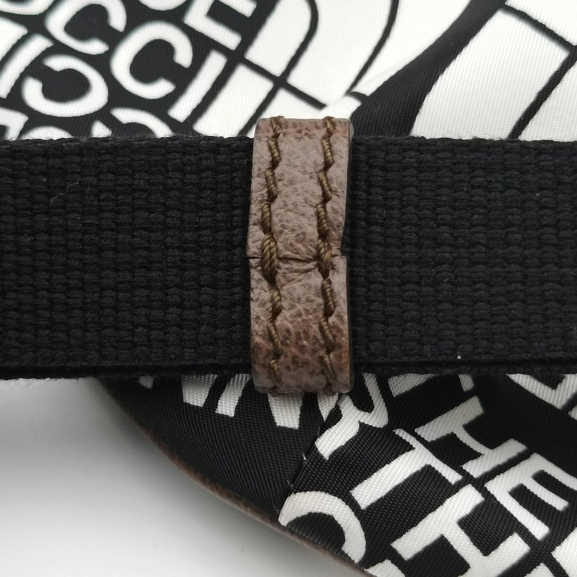 Pre-owned Gucci Gucci x The North Face Collaboration Multicolour Nylon×Leather 650299 bum bag/waist bag | stylenewstar