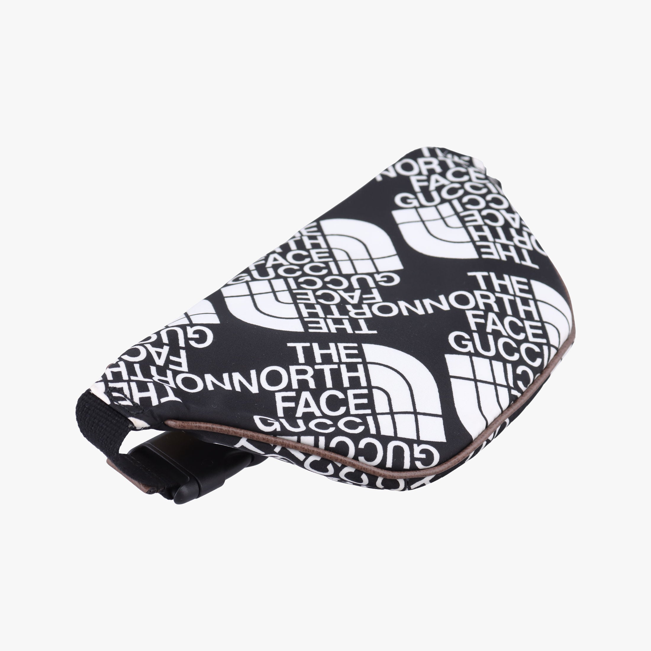 Pre-owned Gucci Gucci x The North Face Collaboration Multicolour Nylon×Leather 650299 bum bag/waist bag | stylenewstar
