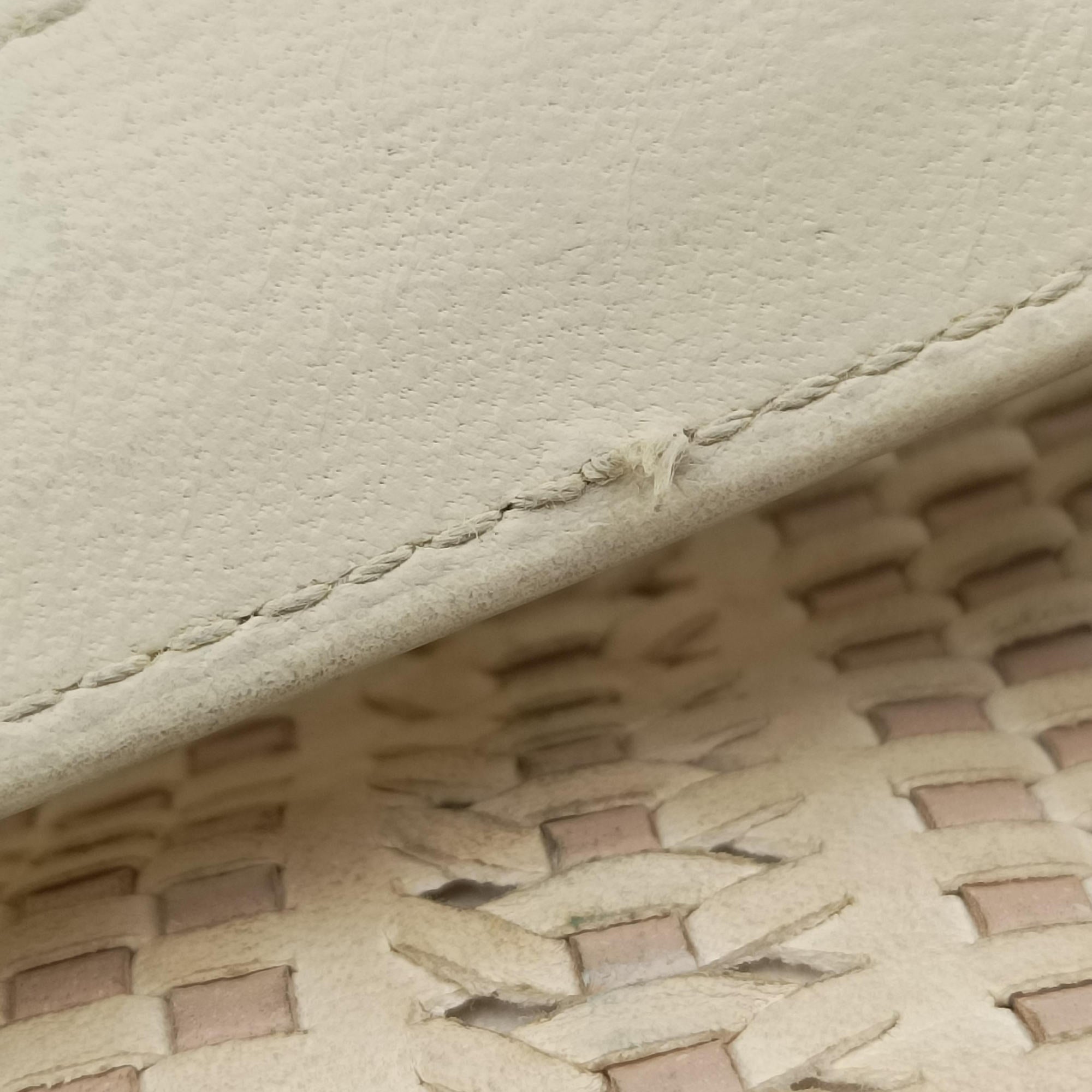 Pre-owned Christian Dior Soft Lady Dior Beige Leather  handbag | stylenewstar