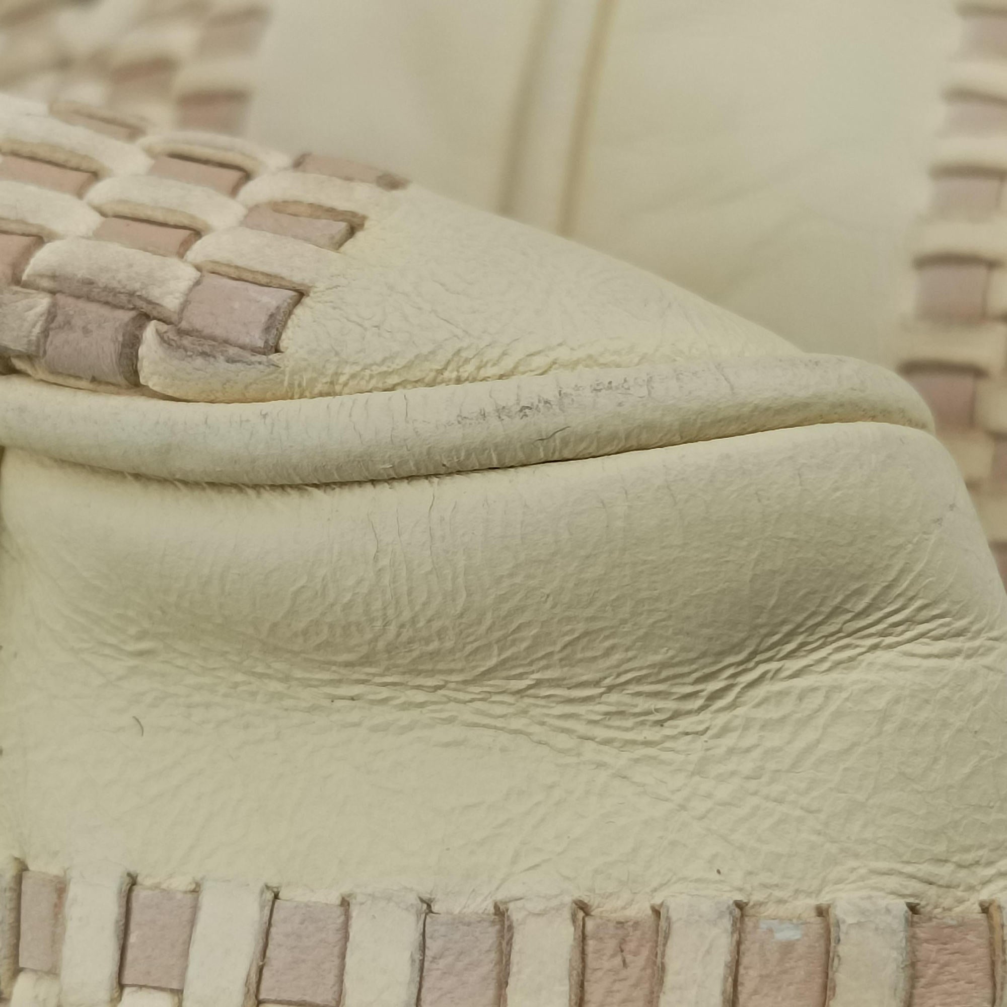 Pre-owned Christian Dior Soft Lady Dior Beige Leather  handbag | stylenewstar