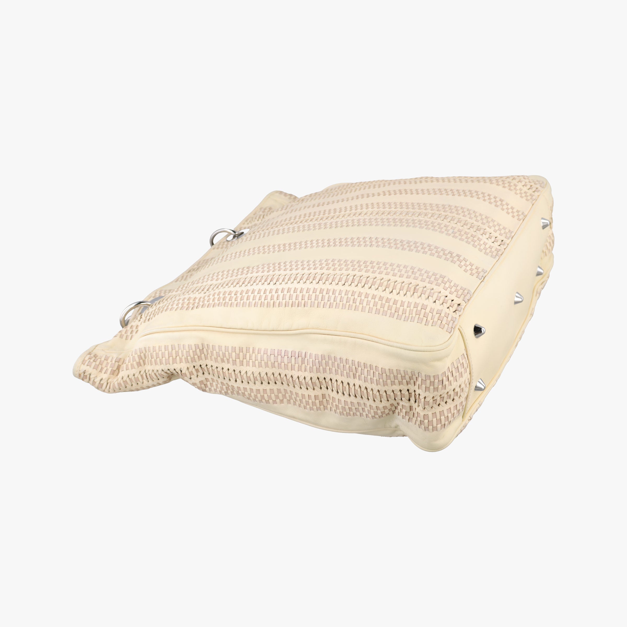 Pre-owned Christian Dior Soft Lady Dior Beige Leather  handbag | stylenewstar