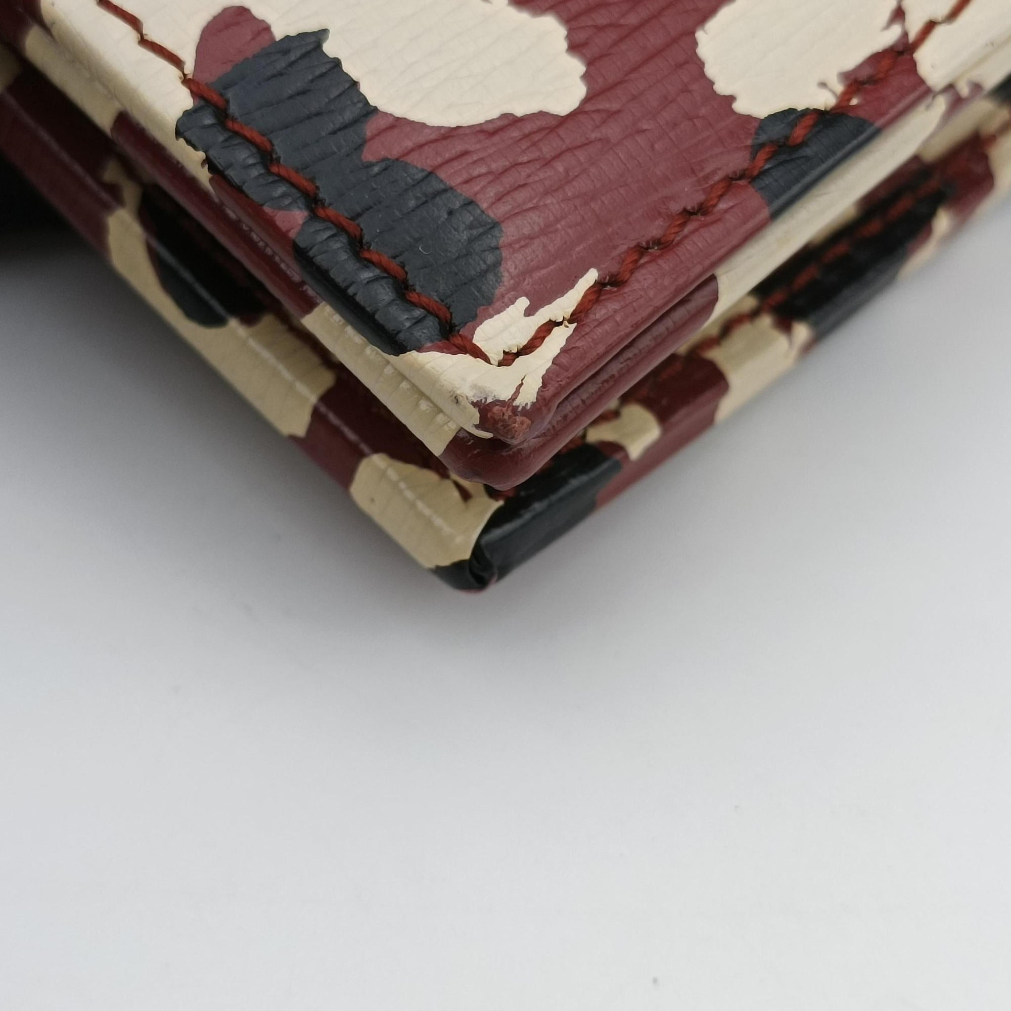 Secondhand Gucci GG Betty Leopard Print Red×Multicolour Leather 354697 shoulderbag | stylenewstar