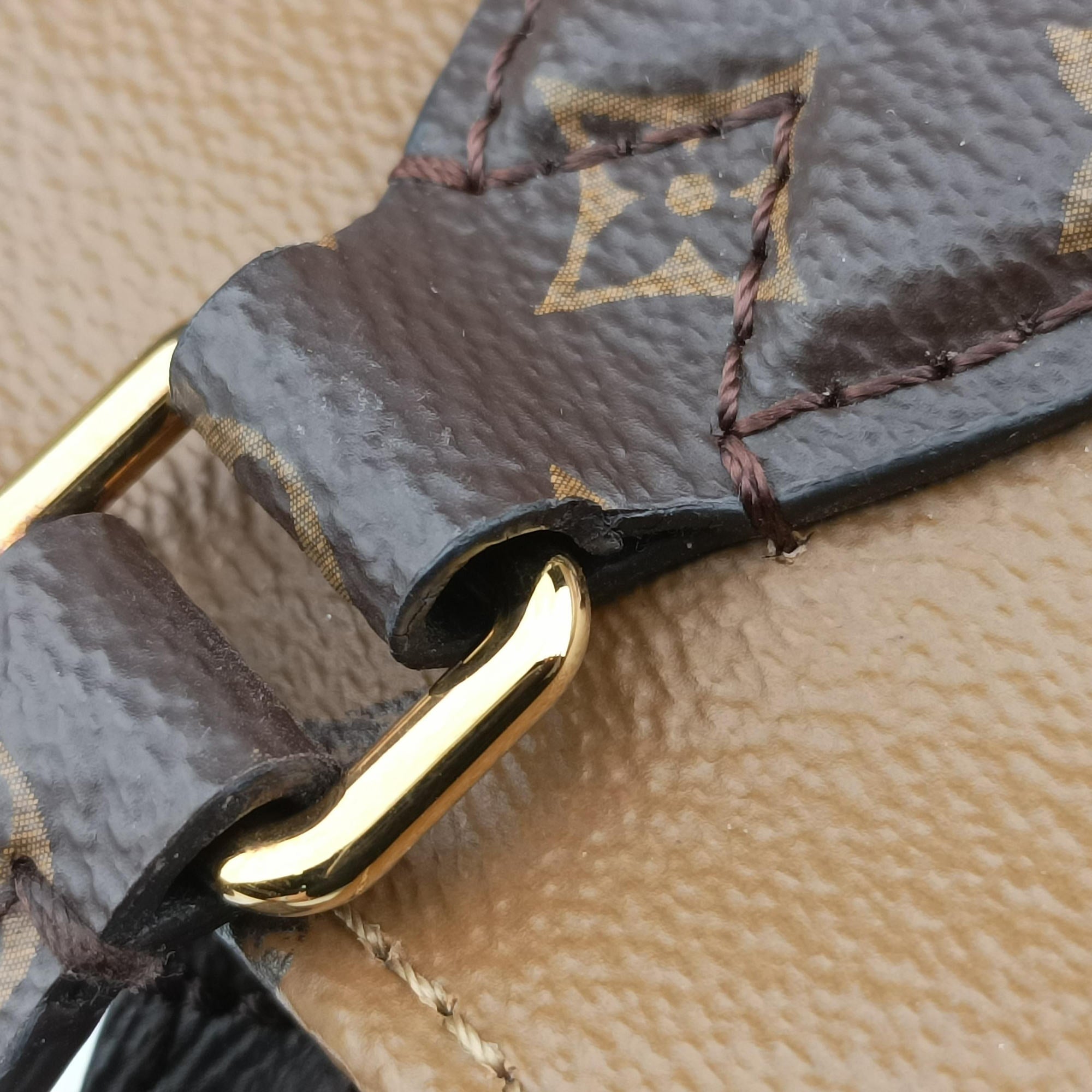 Vintage Louis Vuitton On the Go GM Monogram/Brown Monogram Canvas M45320 shoulderbag | stylenewstar