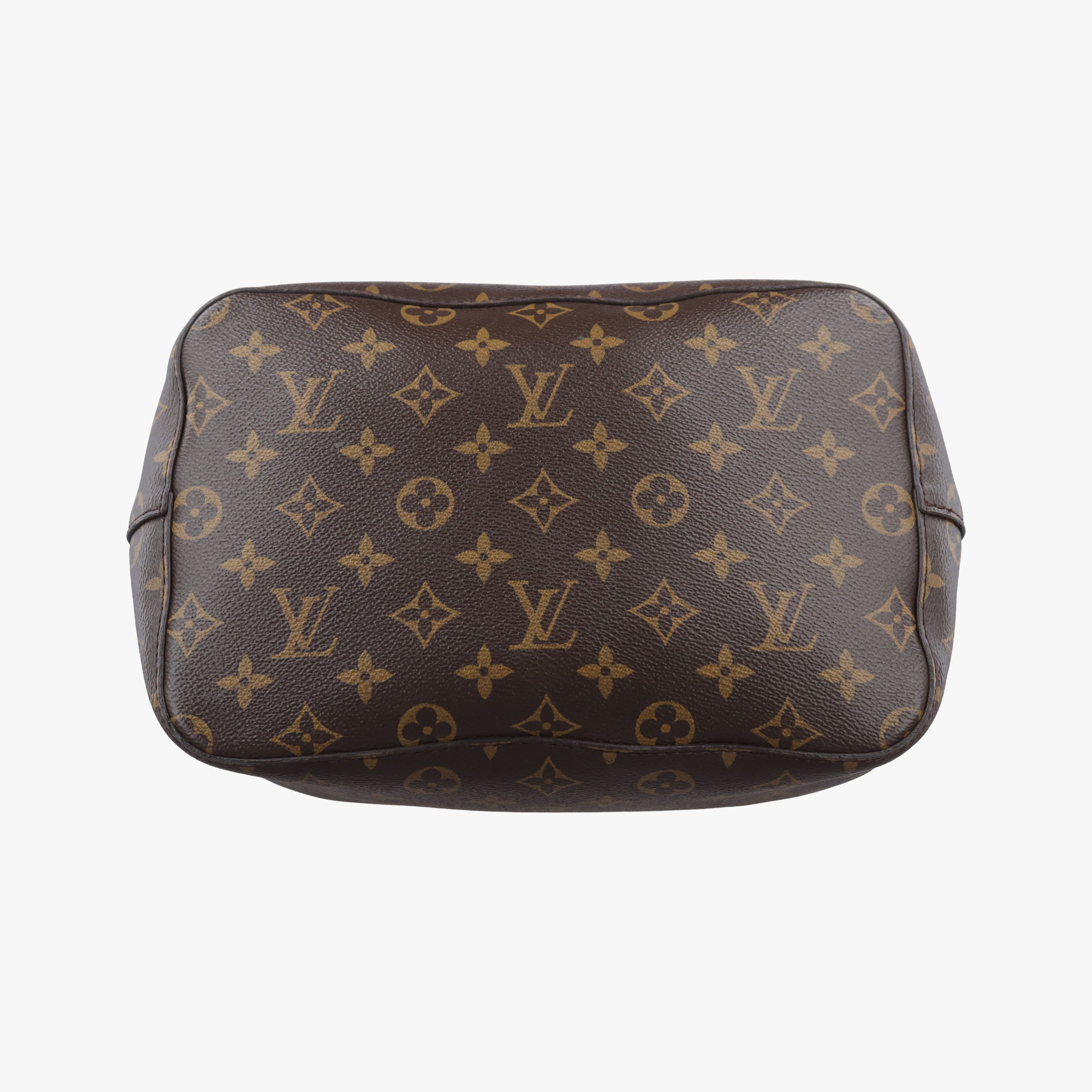 Pre-owned Louis Vuitton NeoNoe BrownxCoquelicot Monogram CanvasxLeather M44021 shoulderbag | stylenewstar