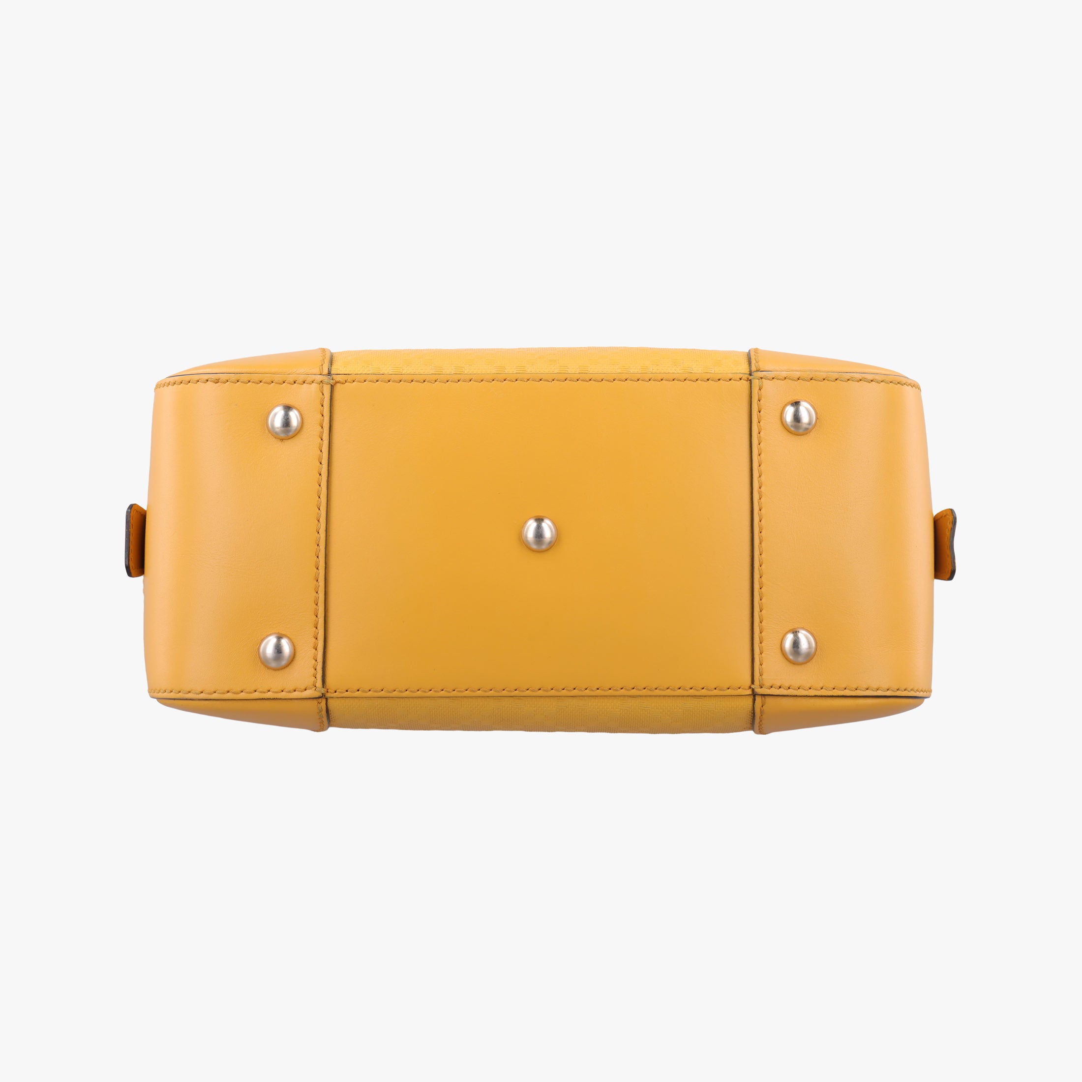 Pre-owned Gucci Bright Diamante Yellow Leather 354224 shoulderbag | stylenewstar