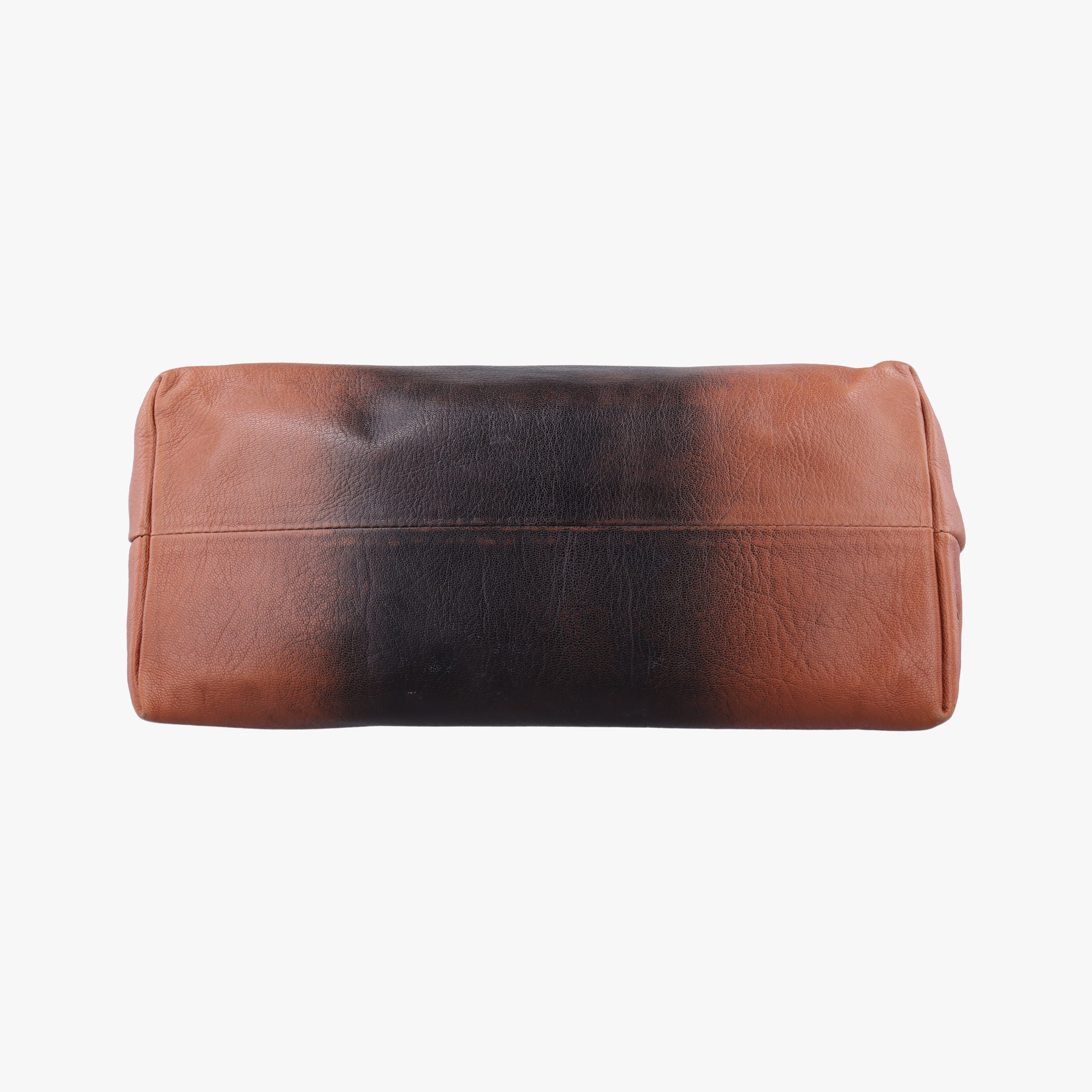 Pre-owned Christian Louboutin Sybil  Brown ×Black Goatskin  handbag | stylenewstar