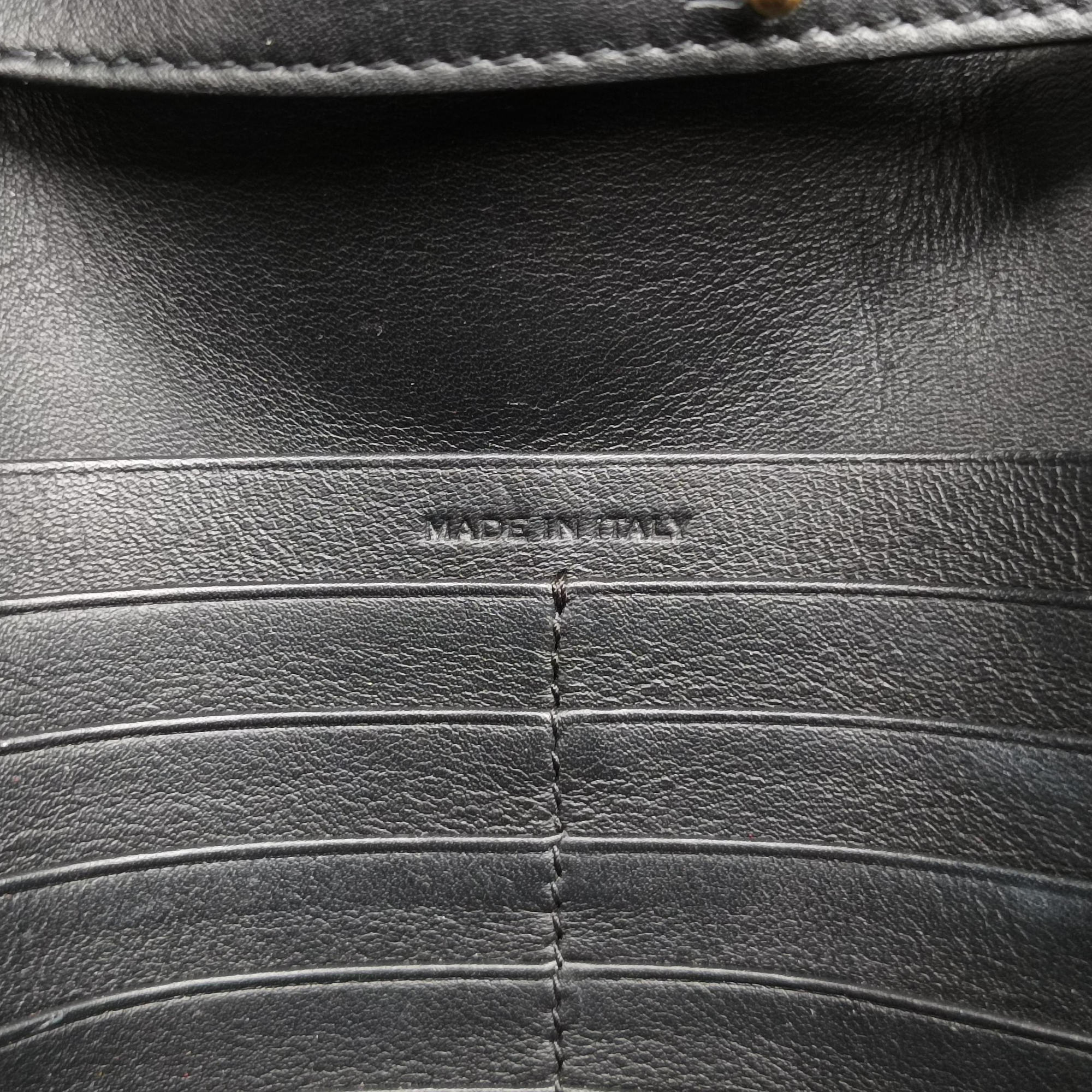 Vintage Yves Saint Laurent Y Ligne Black Leather 348117 shoulderbag | stylenewstar
