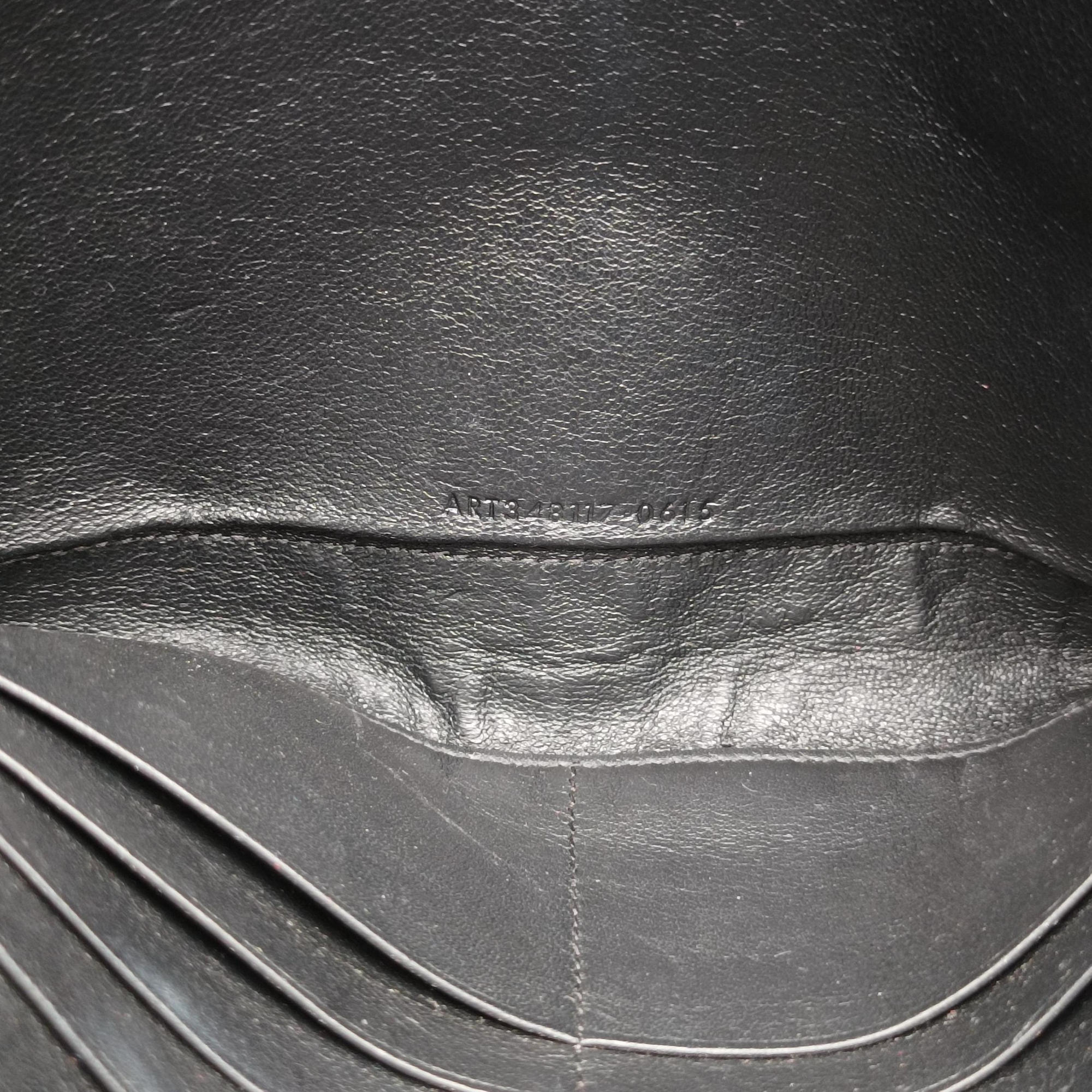 Vintage Yves Saint Laurent Y Ligne Black Leather 348117 shoulderbag | stylenewstar