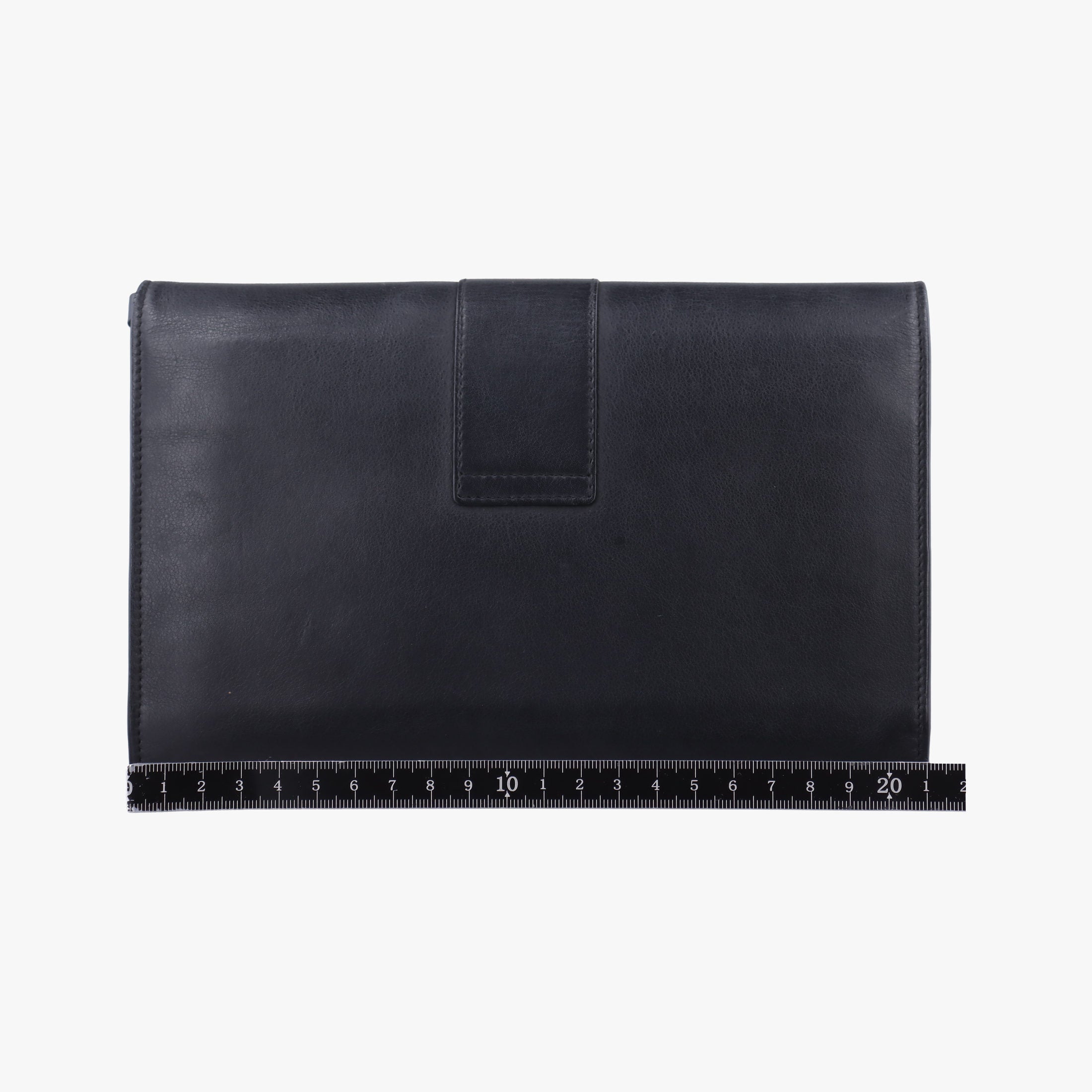 Vintage Yves Saint Laurent Y Ligne Black Leather 348117 shoulderbag | stylenewstar
