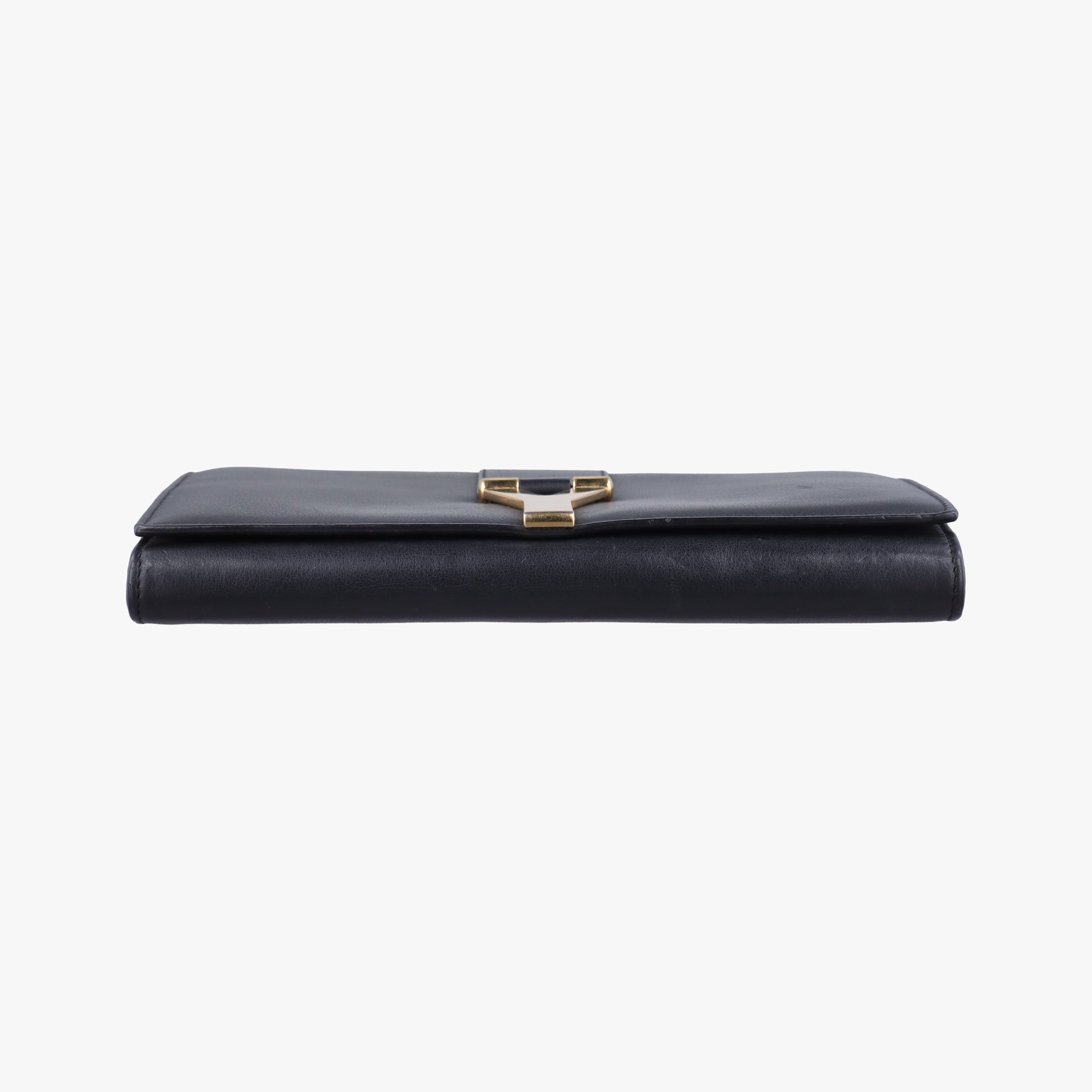 Vintage Yves Saint Laurent Y Ligne Black Leather 348117 shoulderbag | stylenewstar