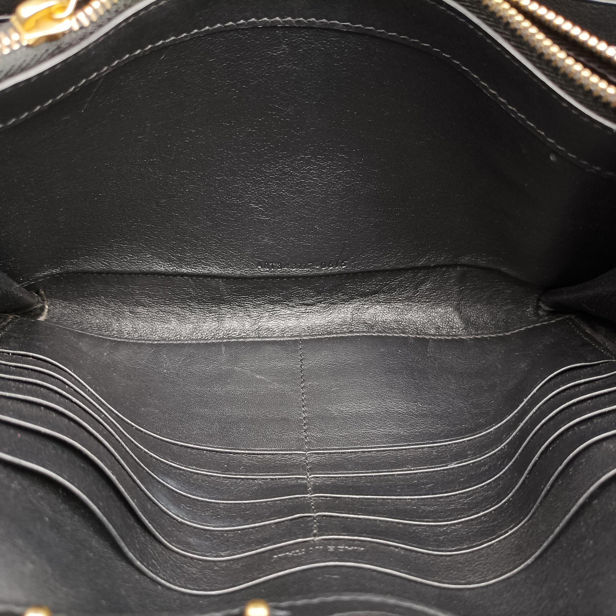 Vintage Yves Saint Laurent Y Ligne Black Leather 348117 shoulderbag | stylenewstar
