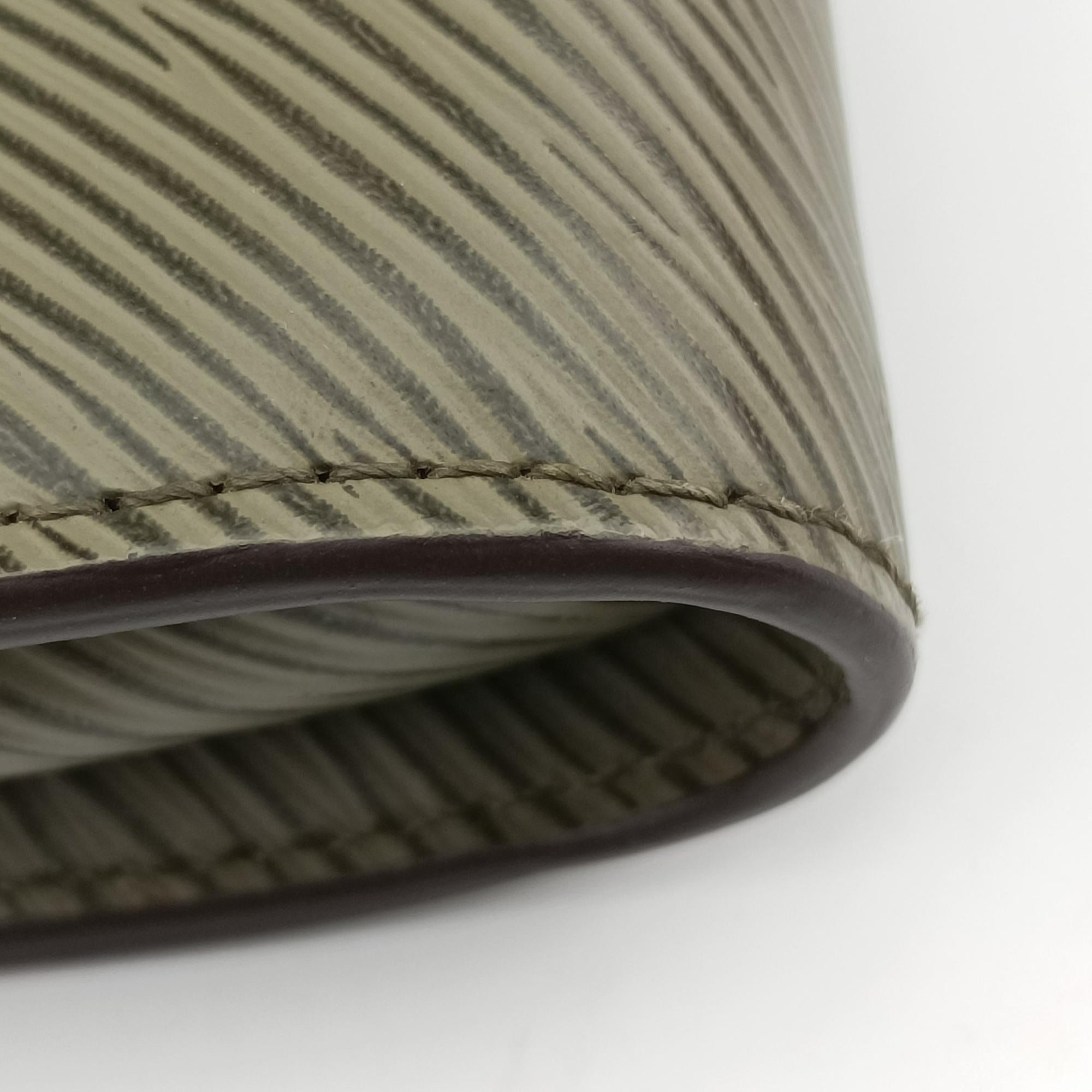 Pre-owned Louis Vuitton Portefeuille Twist kabuki brown×multicolor Monogram Canvas×Epi M67270 shoulderbag | stylenewstar