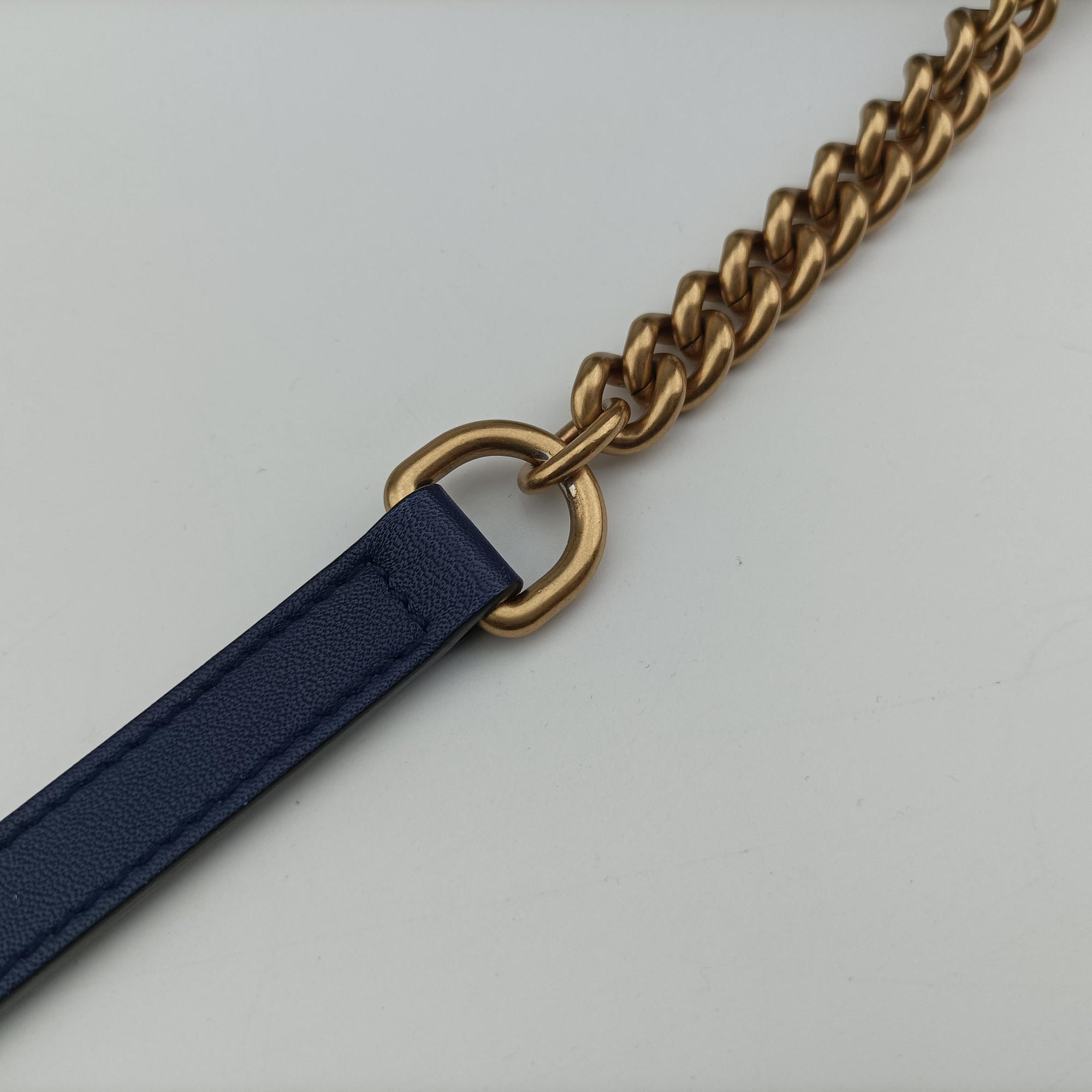 Vintage Gucci GG Marmont Blue velour 447632 shoulderbag | stylenewstar