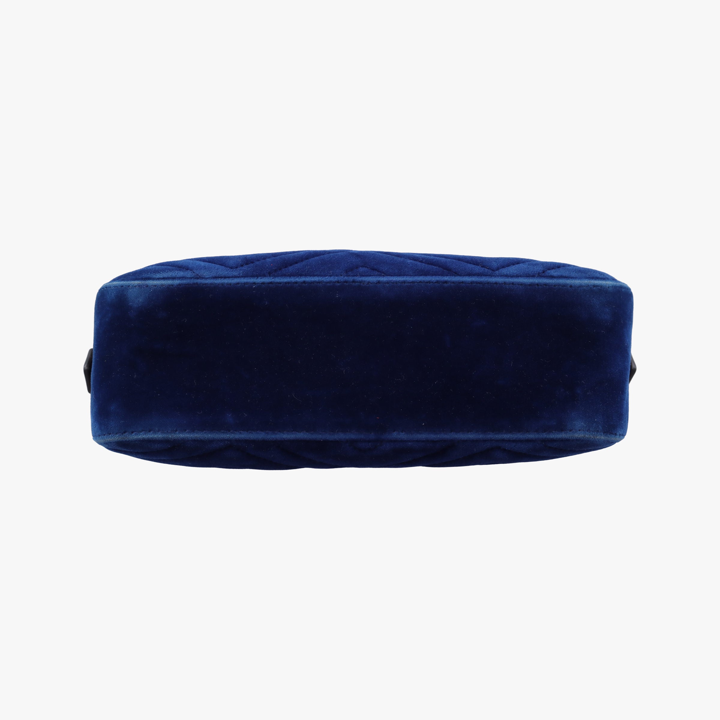 Vintage Gucci GG Marmont Blue velour 447632 shoulderbag | stylenewstar