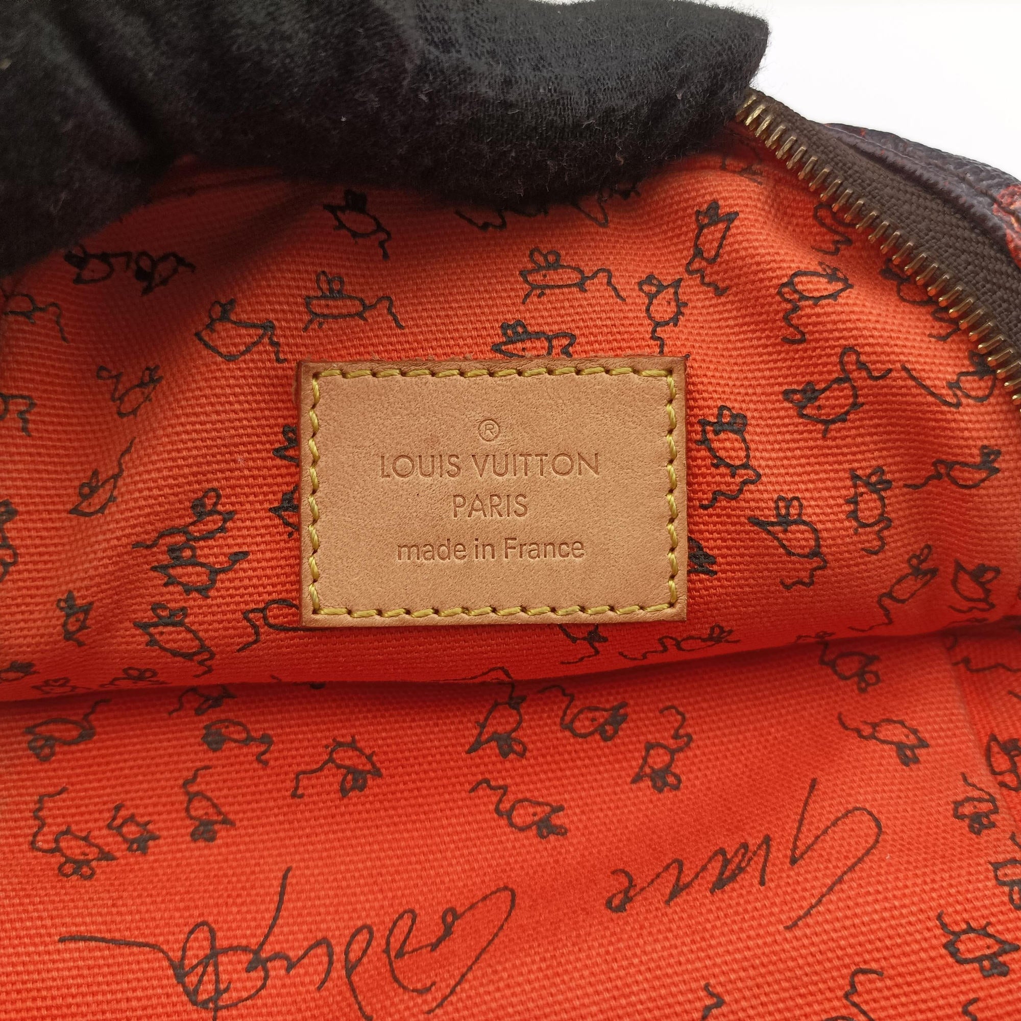 Pre-owned Louis Vuitton Catgram Panam Set brown×Multicolour Monogram canvas M44399 shoulderbag | stylenewstar
