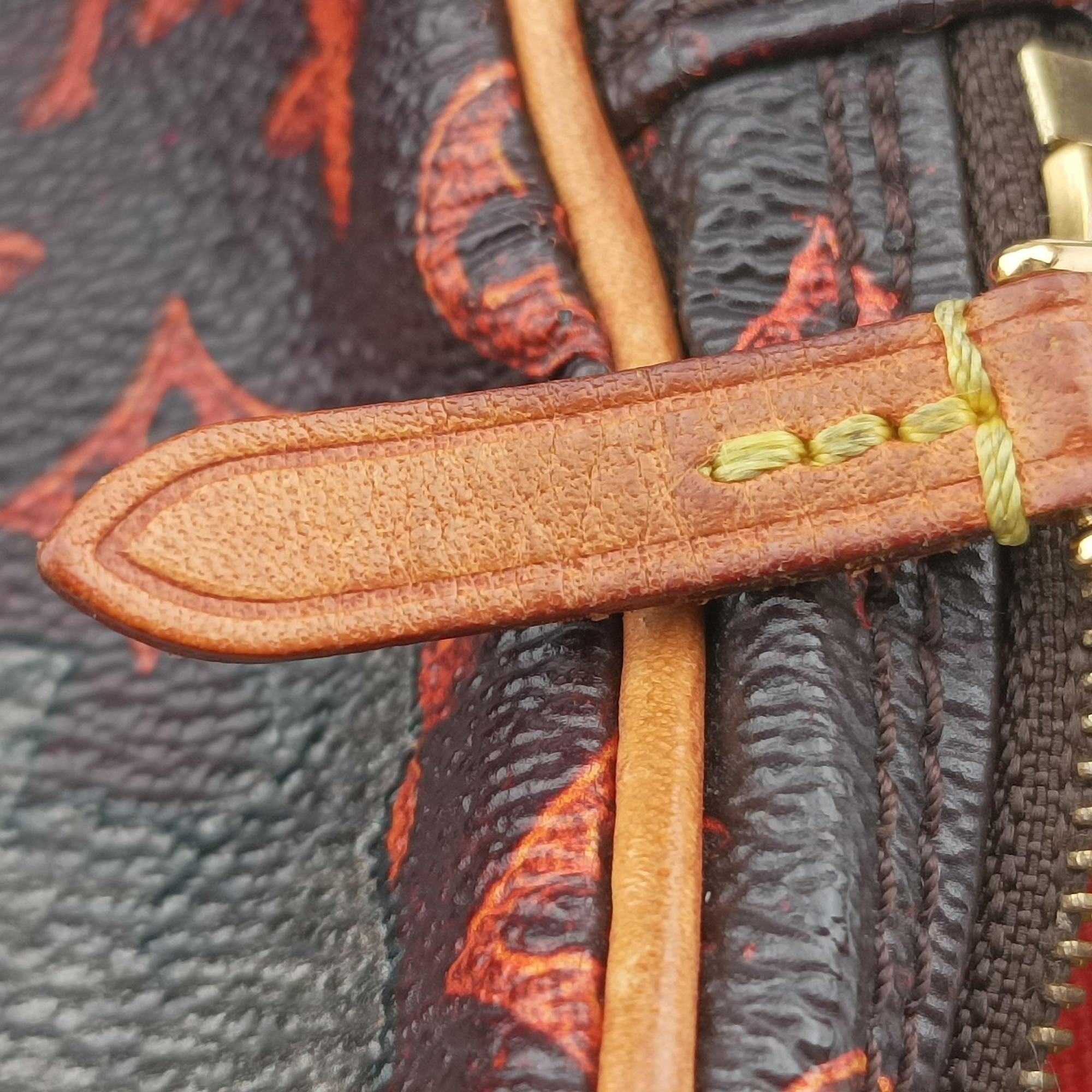 Pre-owned Louis Vuitton Catgram Panam Set brown×Multicolour Monogram canvas M44399 shoulderbag | stylenewstar