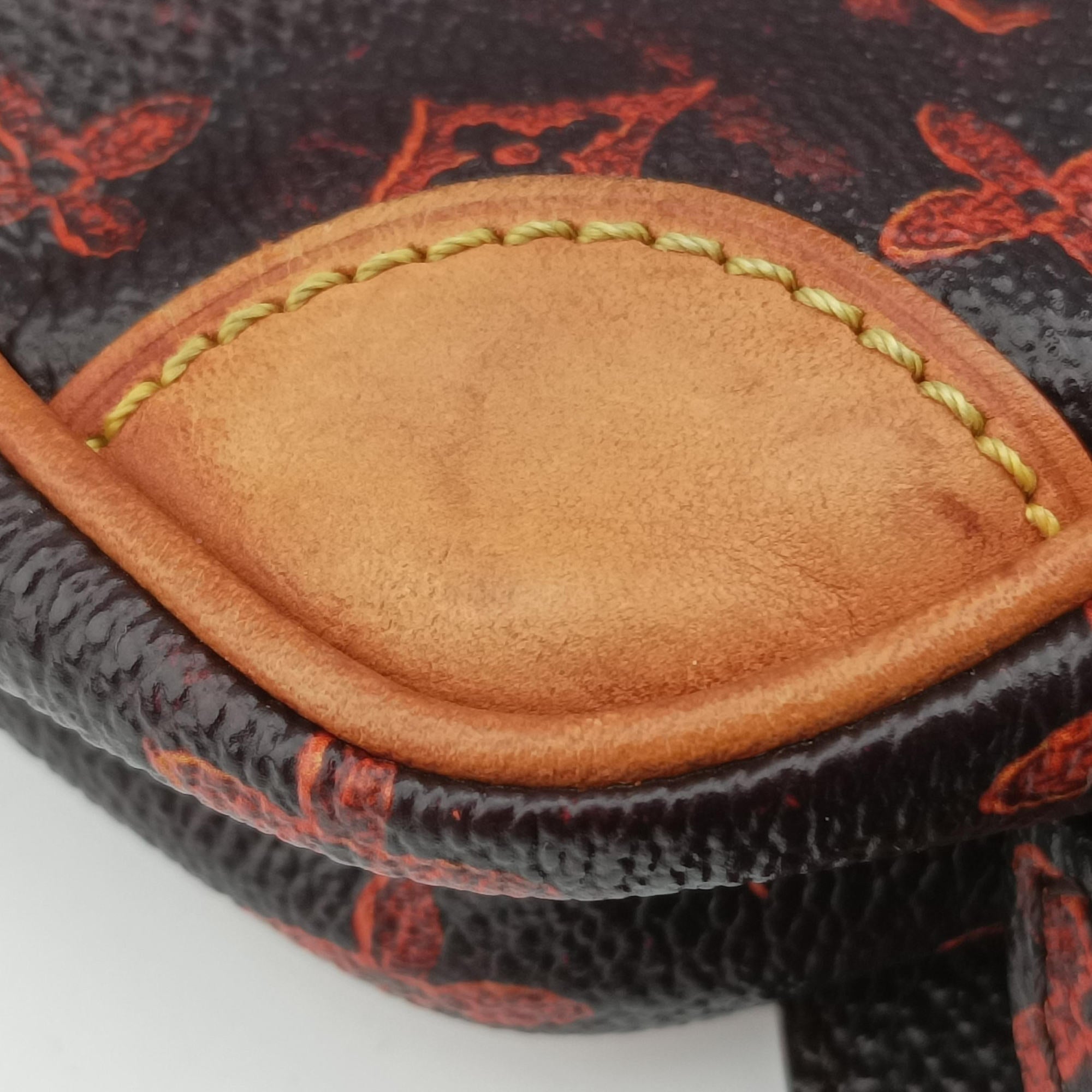 Pre-owned Louis Vuitton Catgram Panam Set brown×Multicolour Monogram canvas M44399 shoulderbag | stylenewstar
