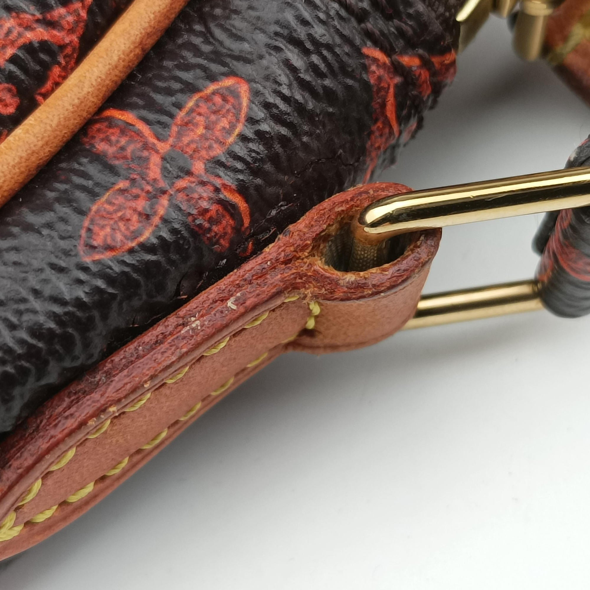 Pre-owned Louis Vuitton Catgram Panam Set brown×Multicolour Monogram canvas M44399 shoulderbag | stylenewstar