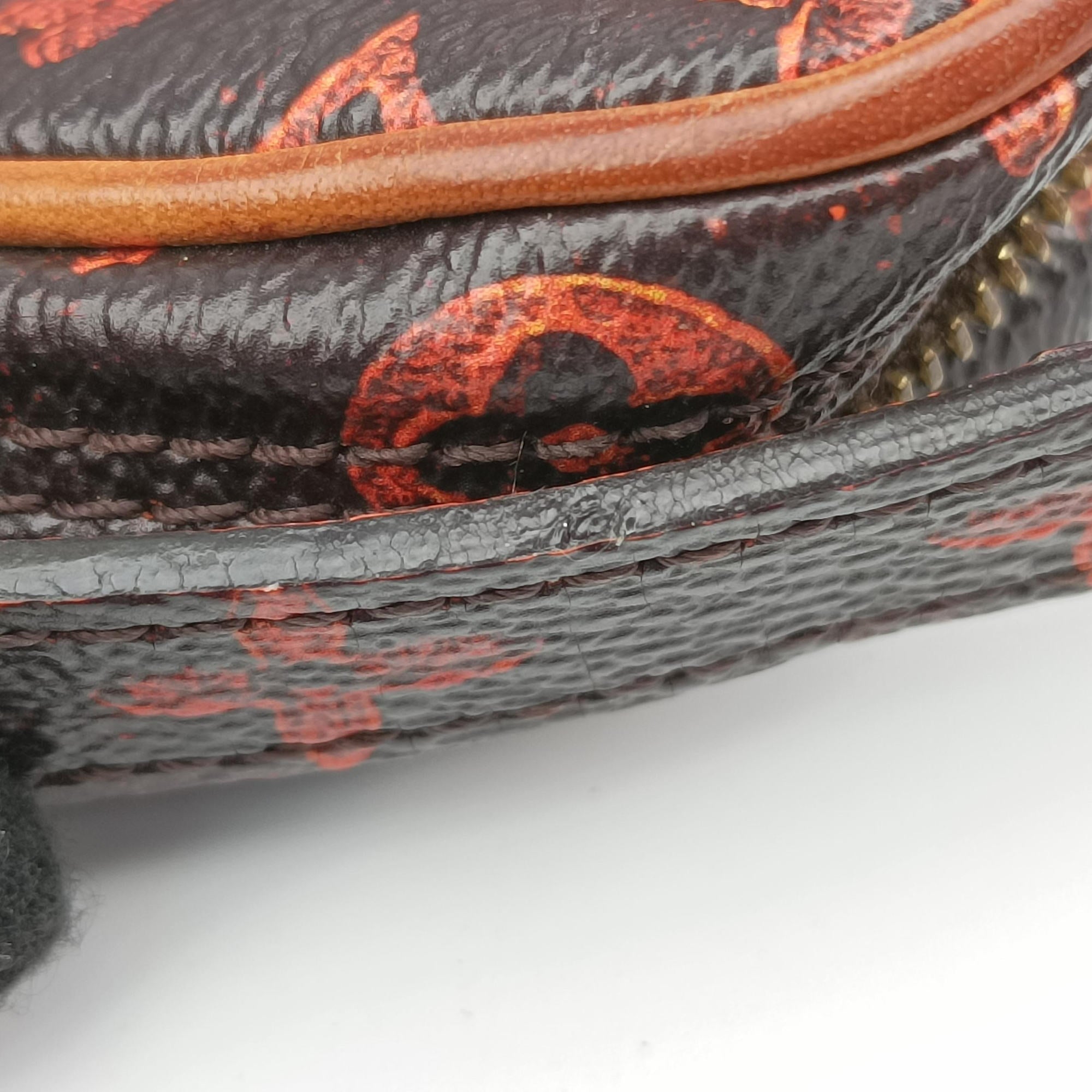 Pre-owned Louis Vuitton Catgram Panam Set brown×Multicolour Monogram canvas M44399 shoulderbag | stylenewstar