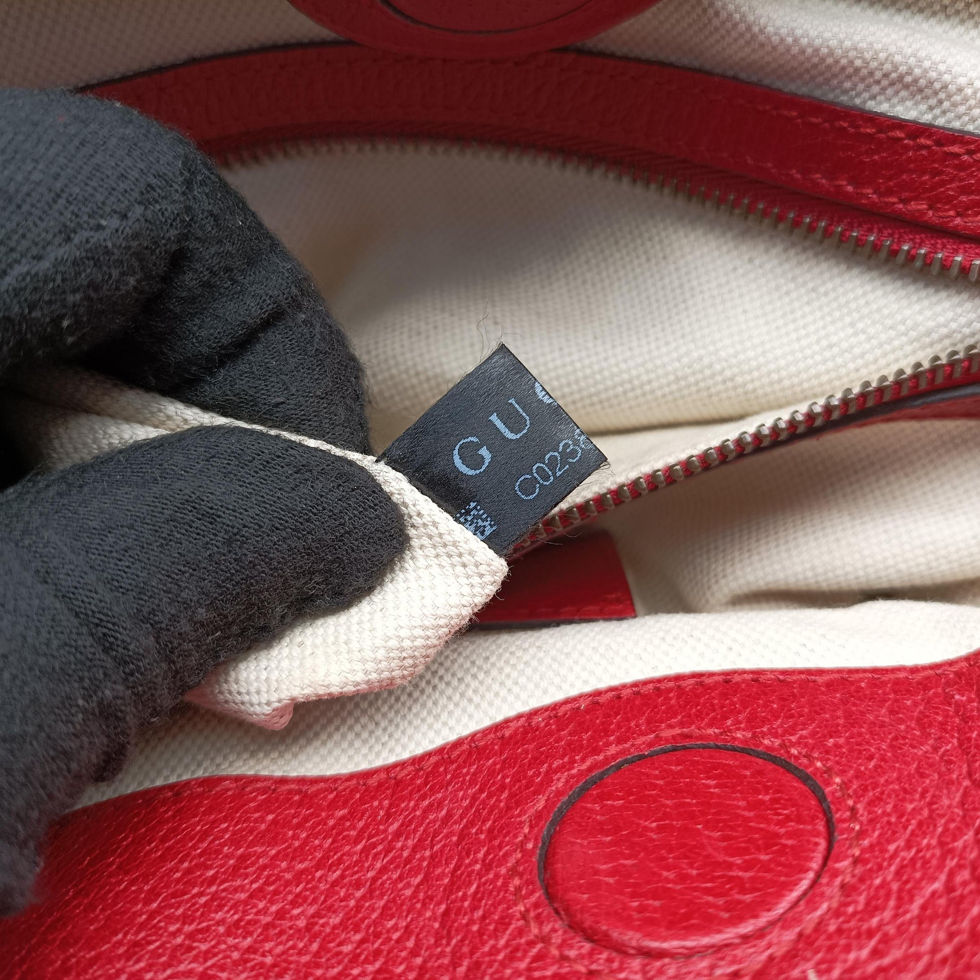 Pre-owned Gucci GG Supreme Bosco PATCHED beige×multi PVC coated canvas × suede 473887 shoulderbag | stylenewstar