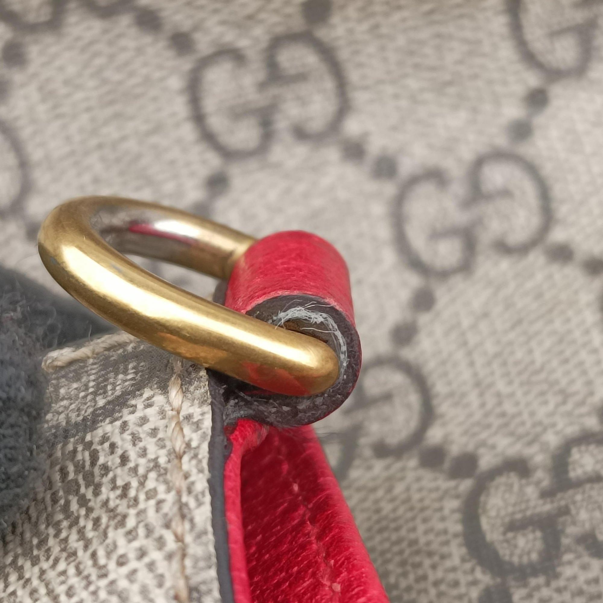 Pre-owned Gucci GG Supreme Bosco PATCHED beige×multi PVC coated canvas × suede 473887 shoulderbag | stylenewstar
