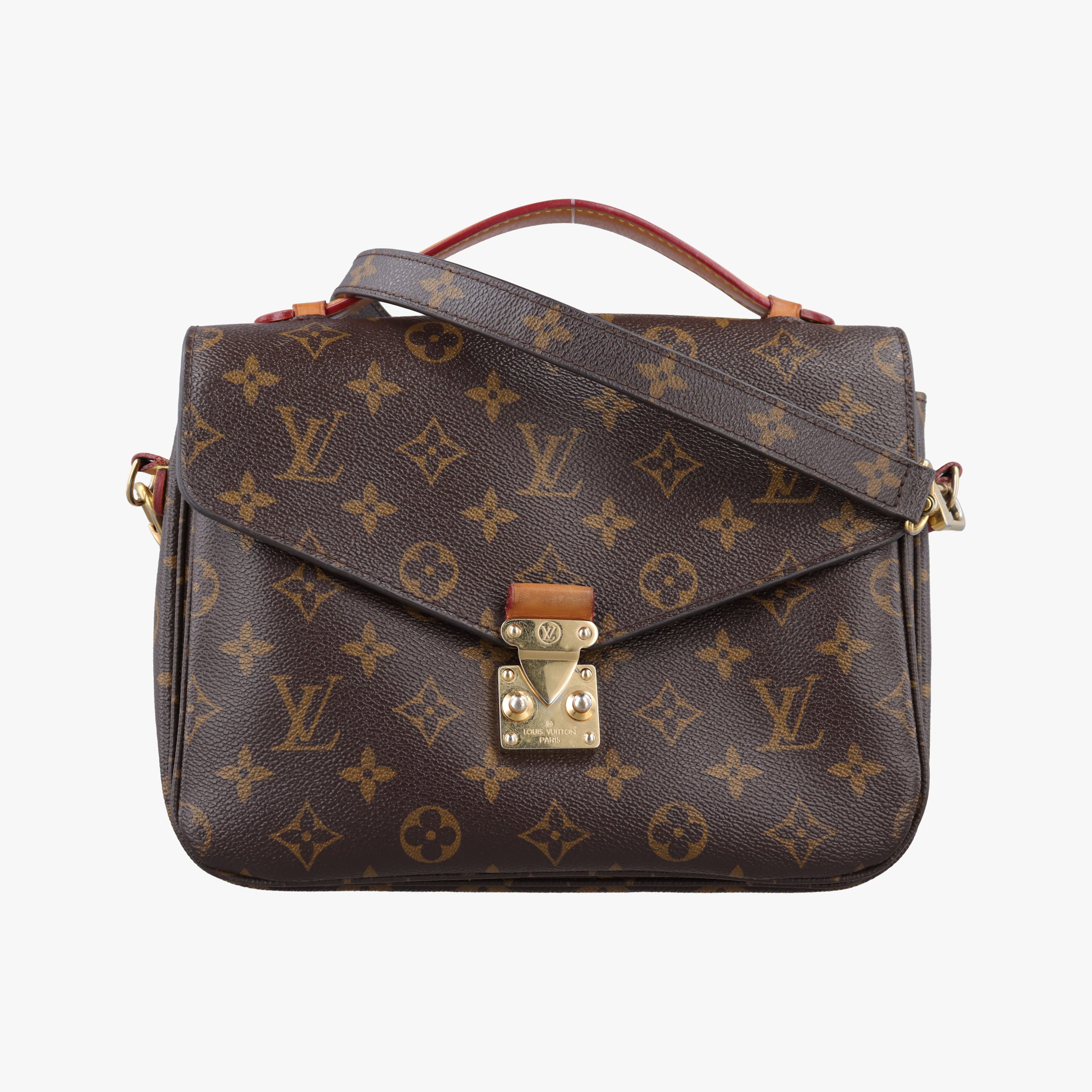 Pre-owned Louis Vuitton Pochette Metis MM Brown Monogram Canvas M44875 shoulderbag | stylenewstar