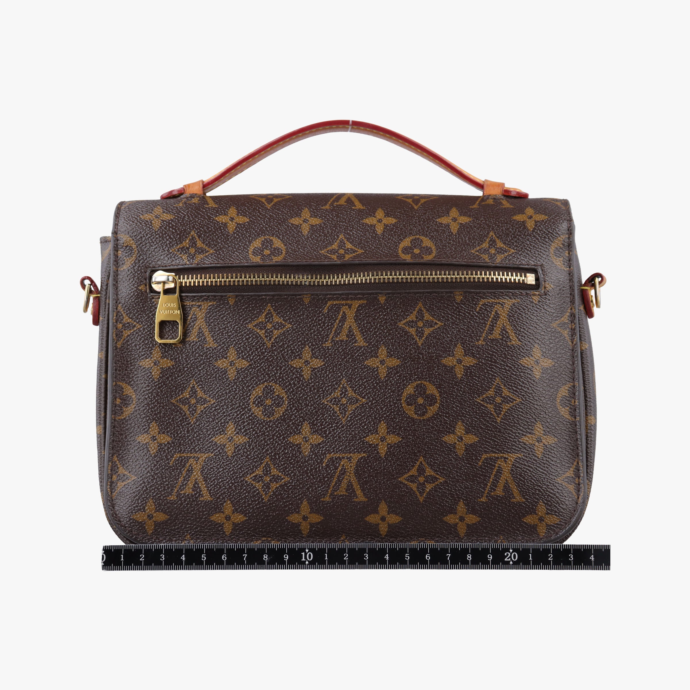 Pre-owned Louis Vuitton Pochette Metis MM Brown Monogram Canvas M44875 shoulderbag | stylenewstar