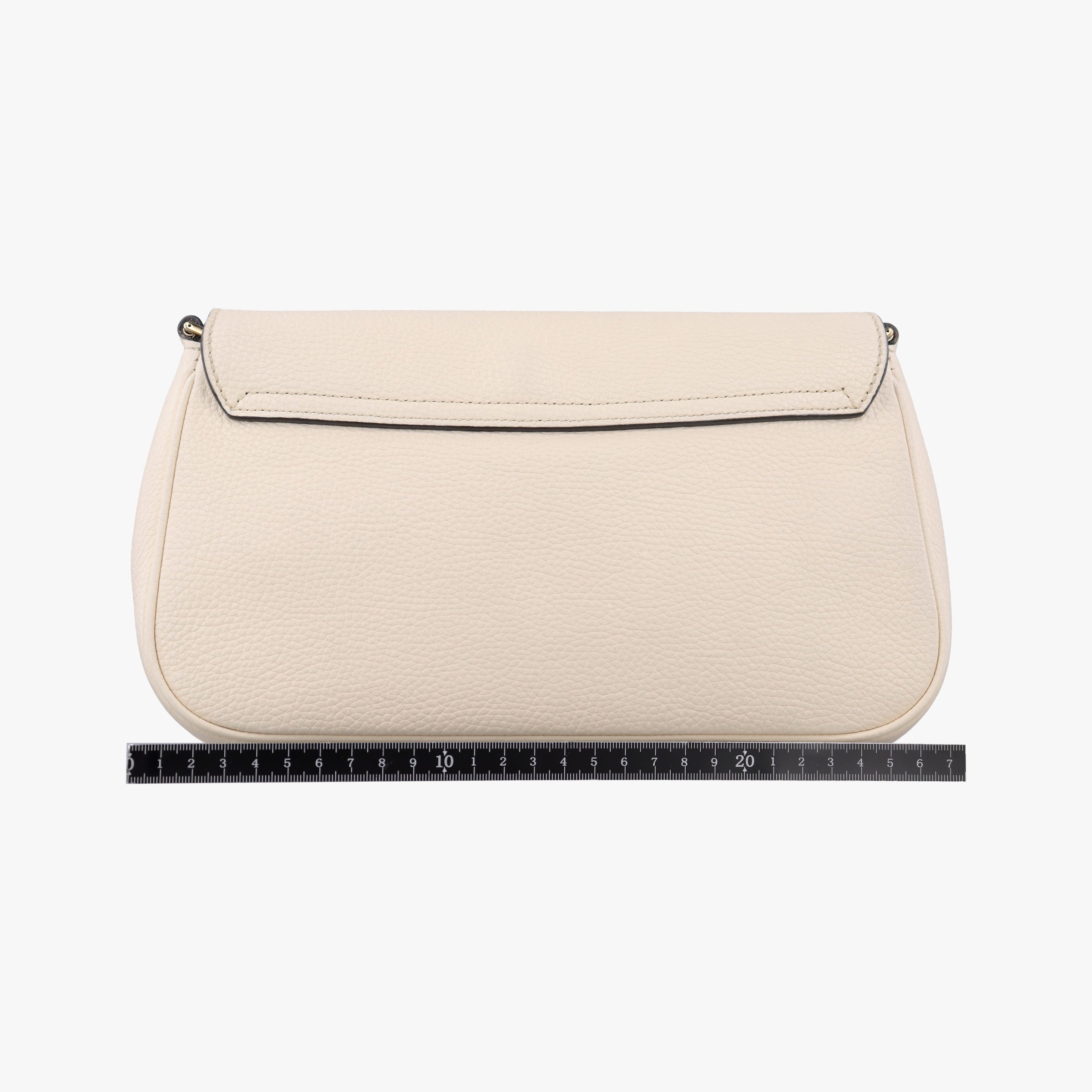 Pre-owned Gucci Soho White Leather 536224 shoulderbag | stylenewstar