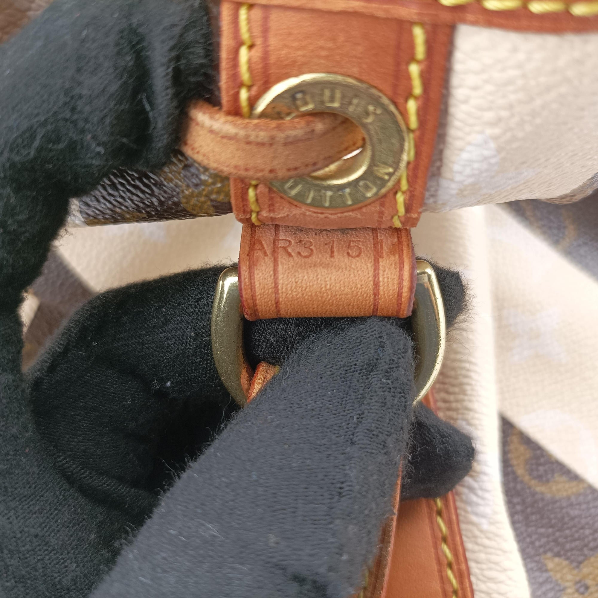Pre-owned Louis Vuitton Noe Monogram Rayeur Monogram Canvas M40563 shoulderbag | stylenewstar