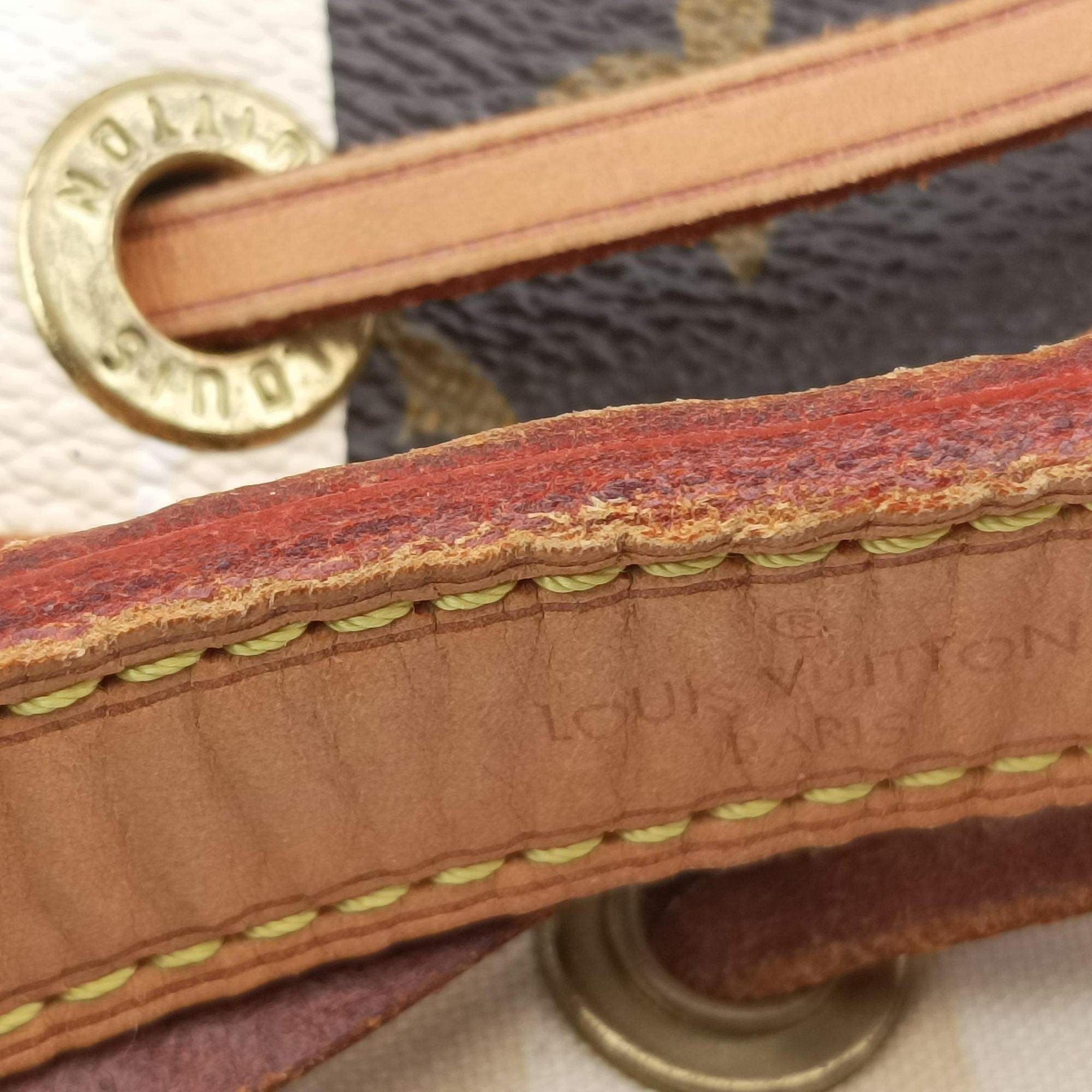 Pre-owned Louis Vuitton Noe Monogram Rayeur Monogram Canvas M40563 shoulderbag | stylenewstar