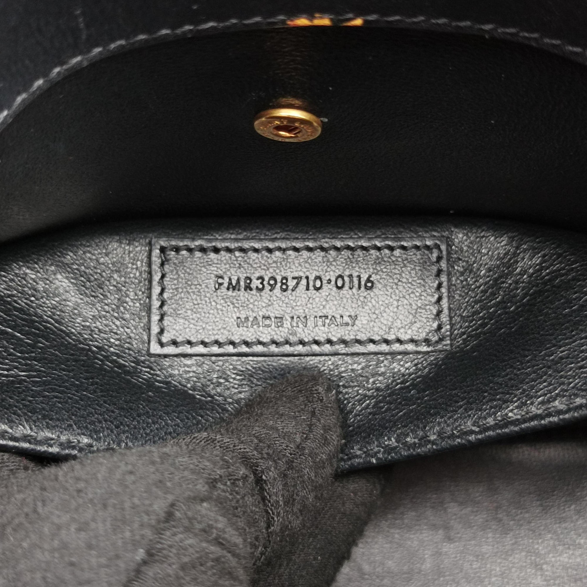 Pre-owned Yves Saint Laurent SAC DE JOUR Black×Multicolour Leather 398710 shoulderbag | stylenewstar