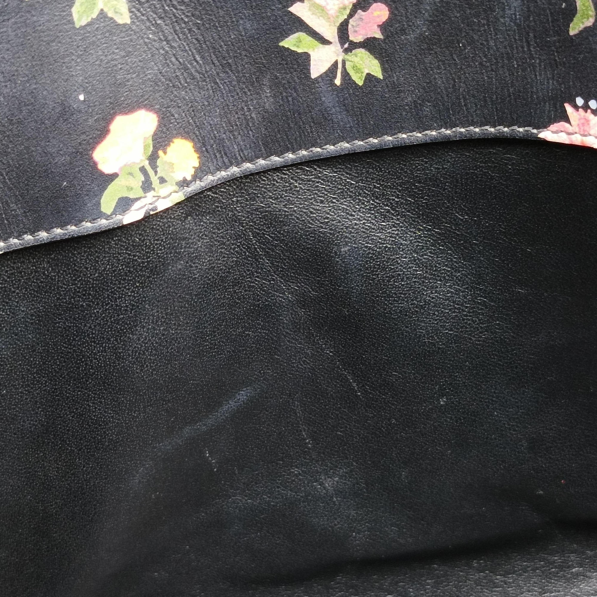Pre-owned Yves Saint Laurent SAC DE JOUR Black×Multicolour Leather 398710 shoulderbag | stylenewstar