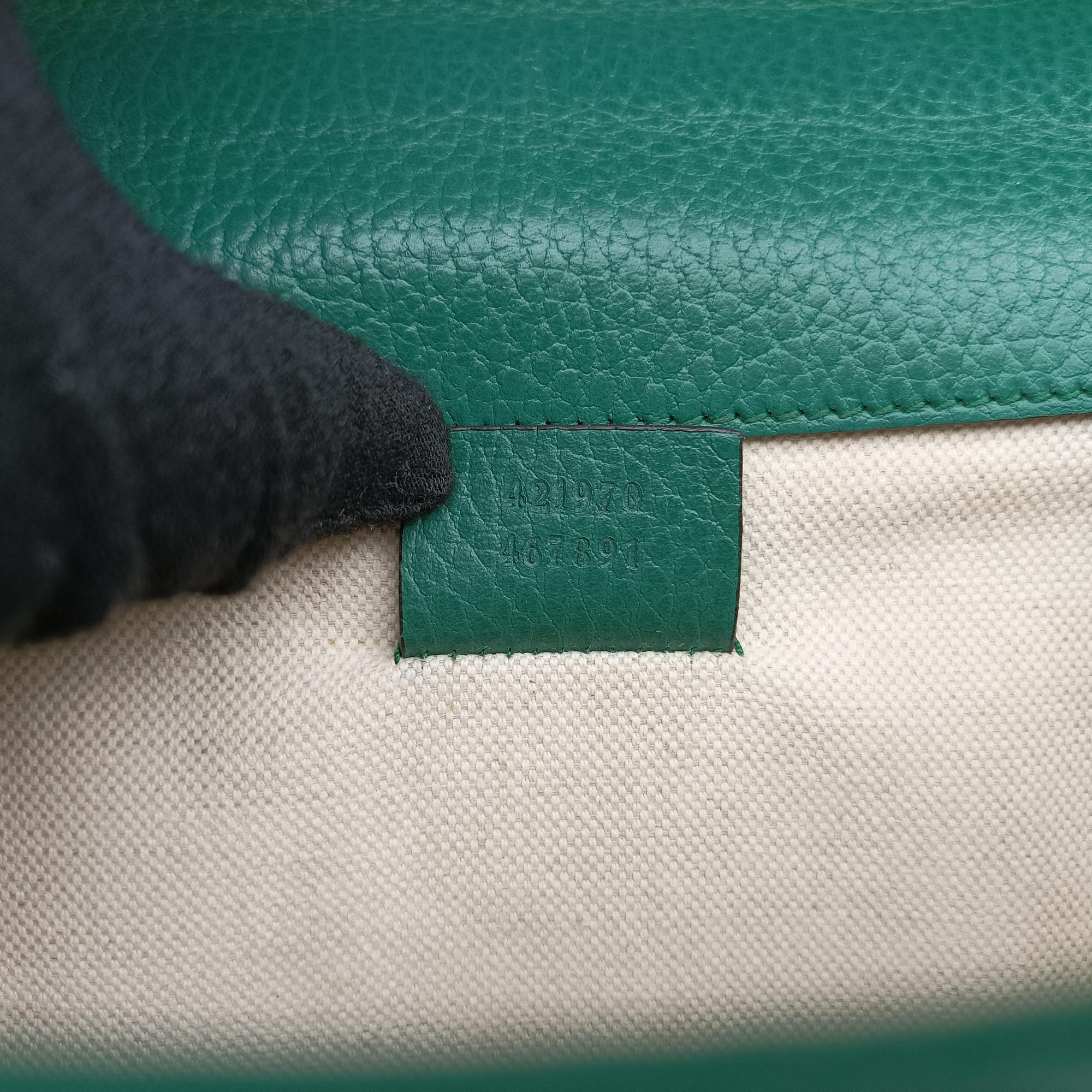 Pre-owned Gucci Dionysus Green Leather 421970 shoulderbag | stylenewstar