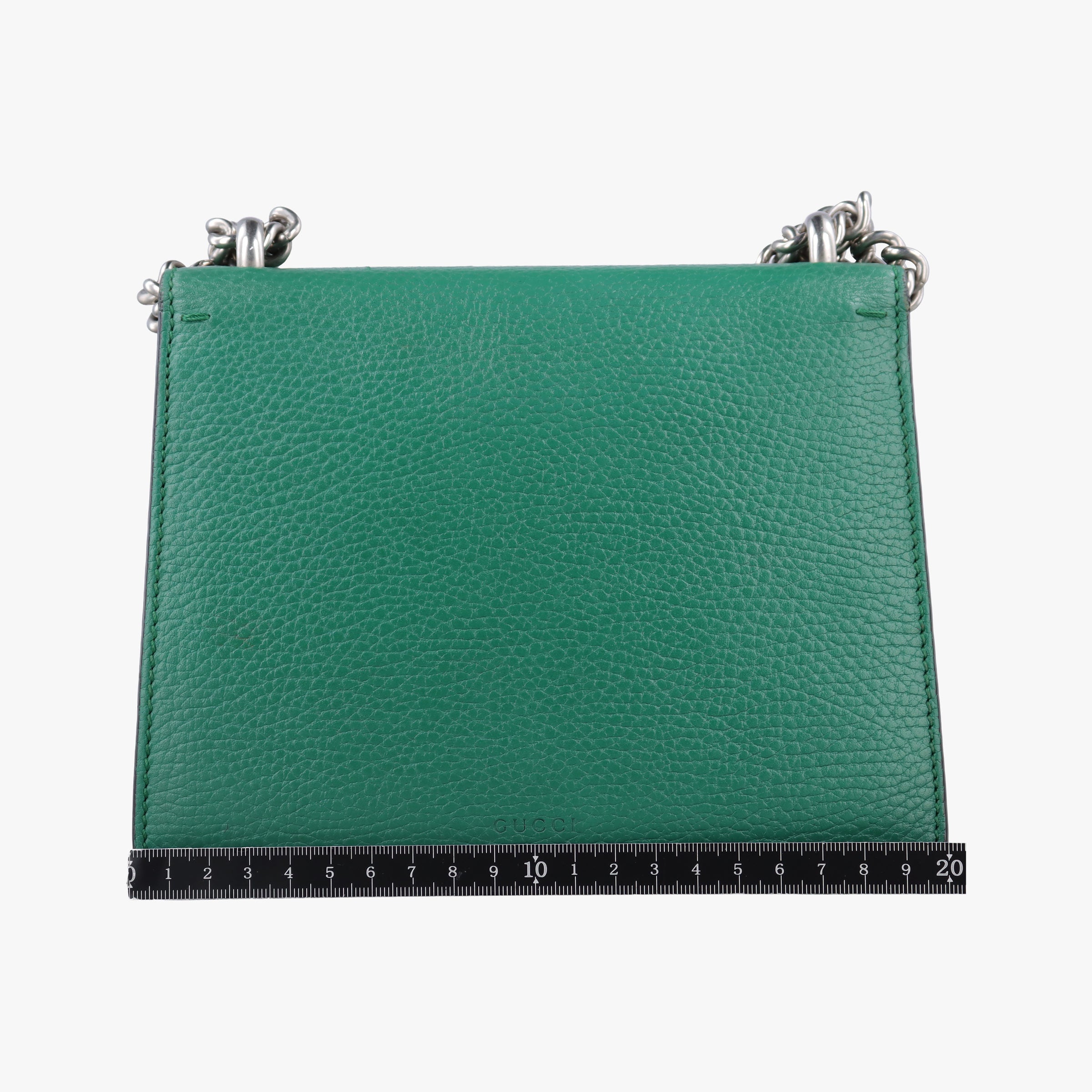 Pre-owned Gucci Dionysus Green Leather 421970 shoulderbag | stylenewstar