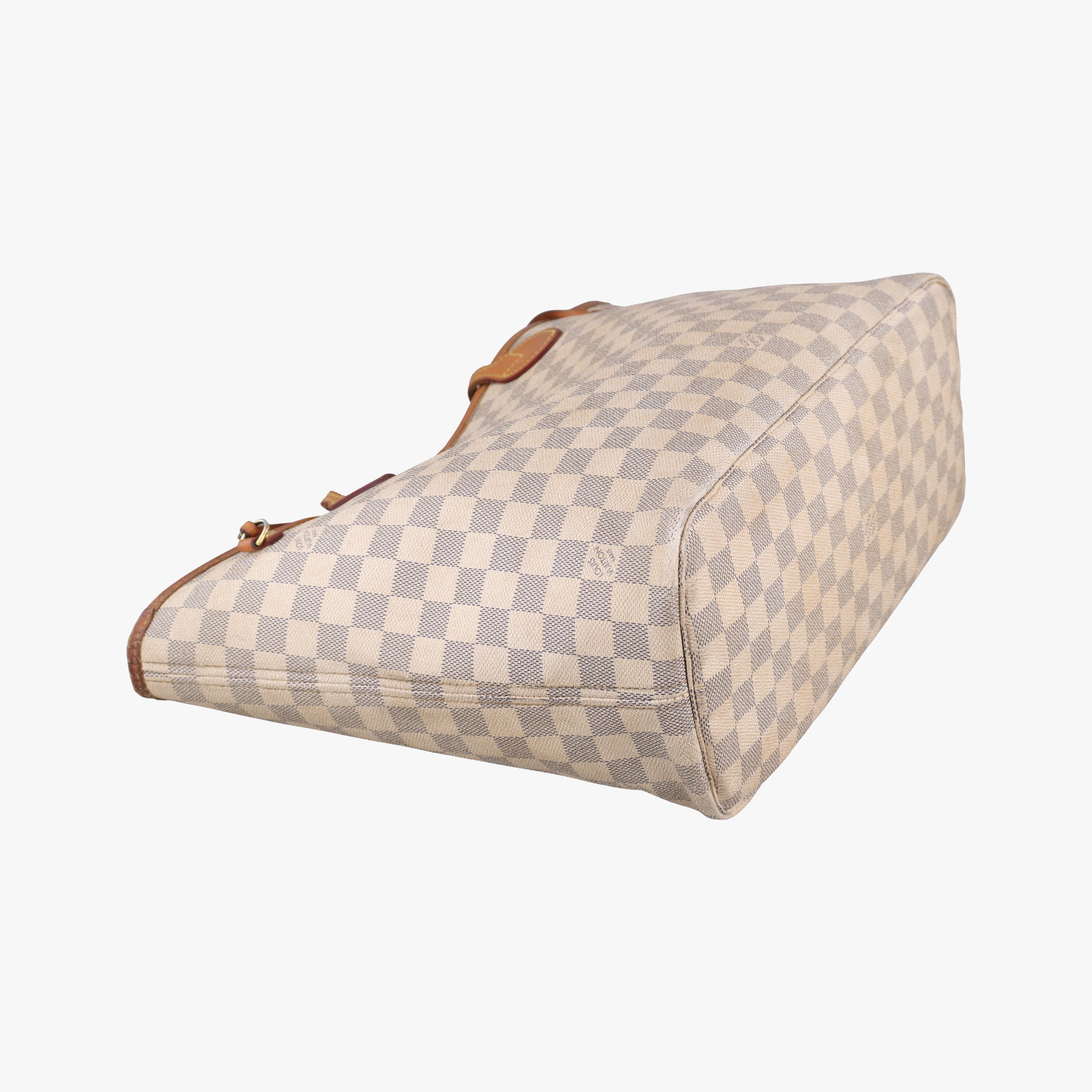 Pre-owned Louis Vuitton Neverfull MM Azur Damier Canvas N51107 handbag | stylenewstar