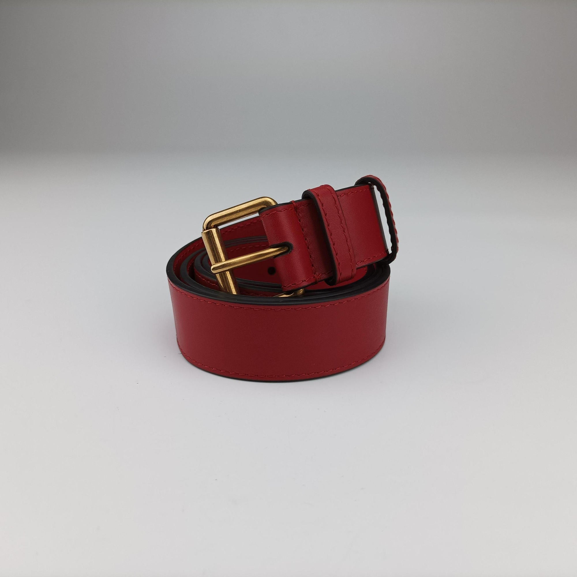 Vintage Gucci GG Marmont Red Leather 476434 bum bag/waist bag | stylenewstar