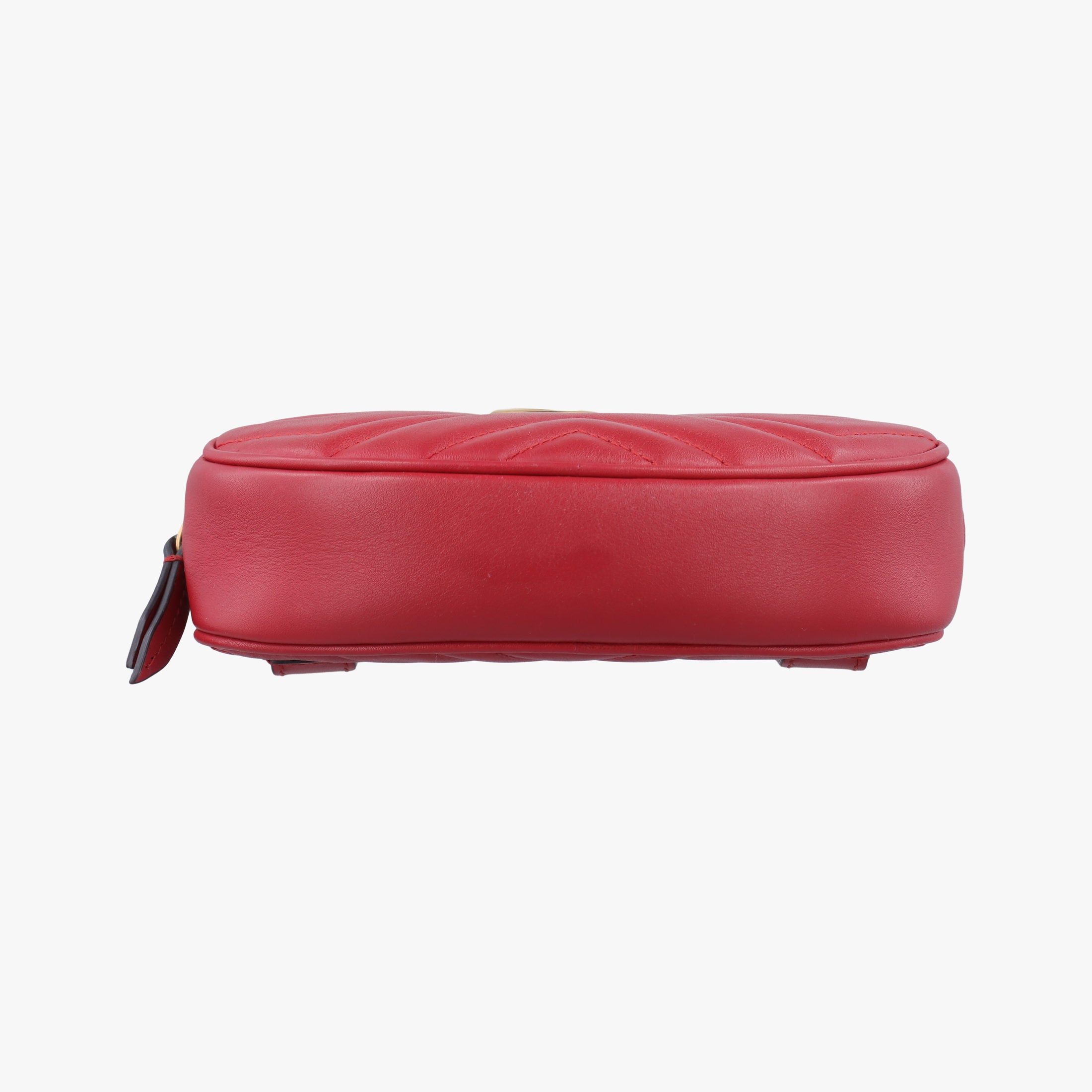 Vintage Gucci GG Marmont Red Leather 476434 bum bag/waist bag | stylenewstar