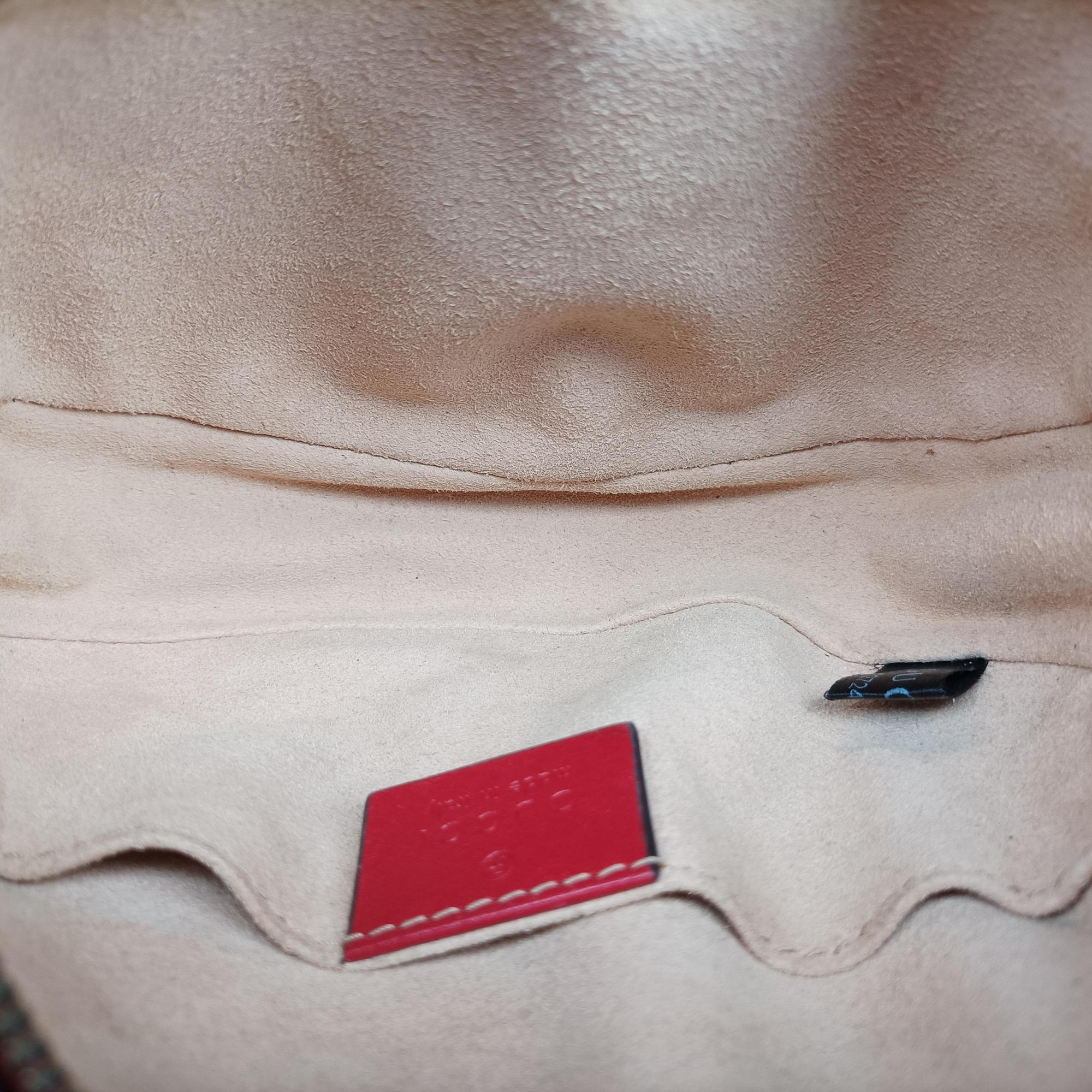 Vintage Gucci GG Marmont Red Leather 476434 bum bag/waist bag | stylenewstar