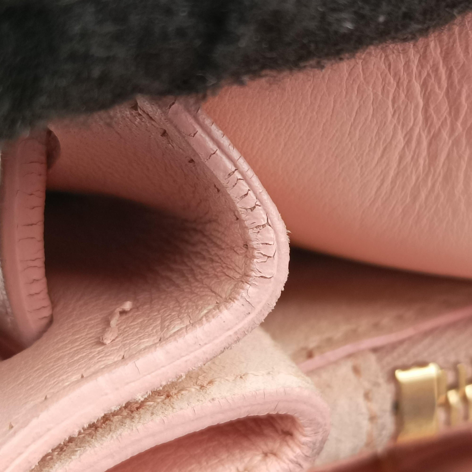 Pre-owned Yves Saint Laurent SAC DE JOUR Pink Leather 324823 shoulderbag | stylenewstar