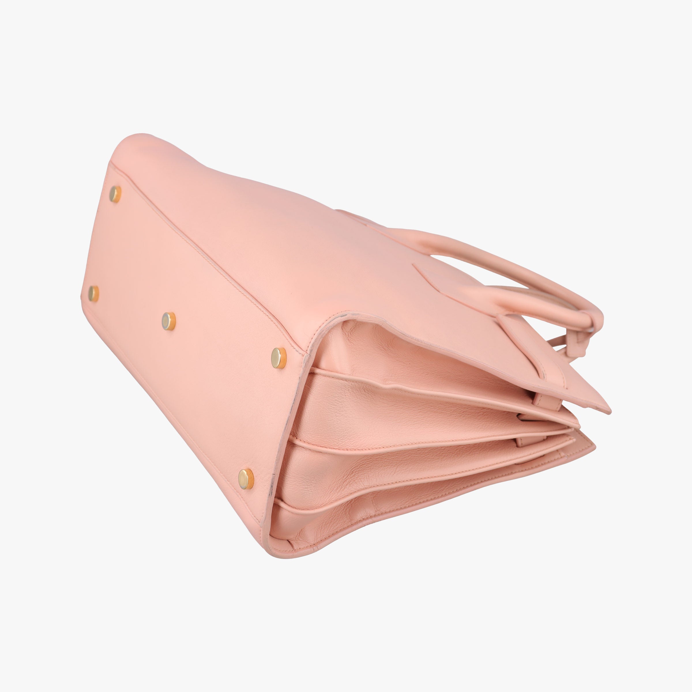 Pre-owned Yves Saint Laurent SAC DE JOUR Pink Leather 324823 shoulderbag | stylenewstar