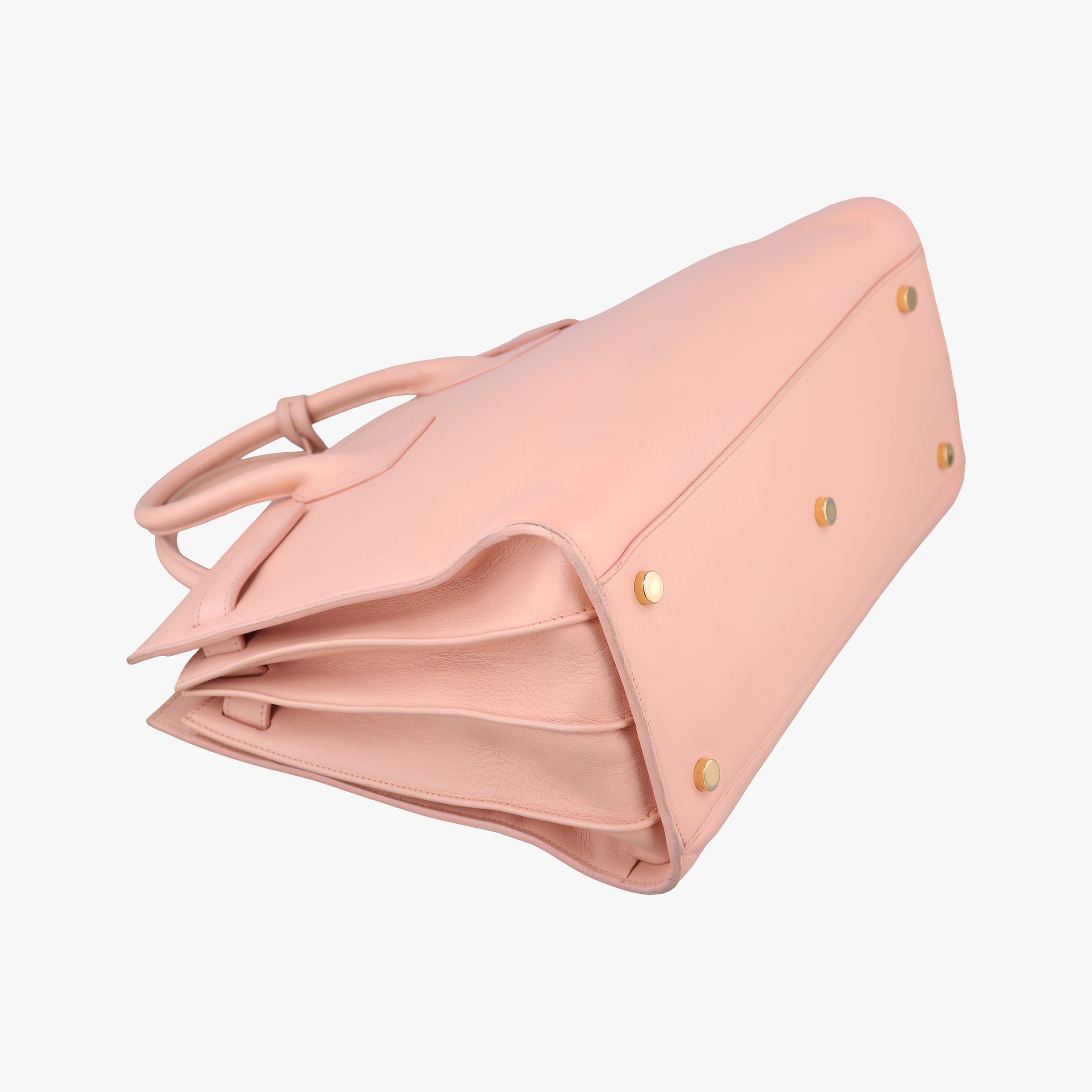 Pre-owned Yves Saint Laurent SAC DE JOUR Pink Leather 324823 shoulderbag | stylenewstar