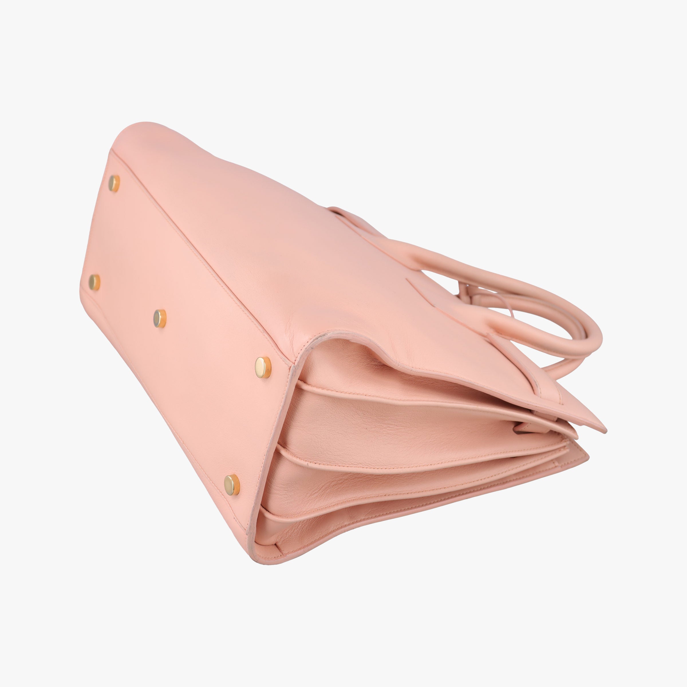 Pre-owned Yves Saint Laurent SAC DE JOUR Pink Leather 324823 shoulderbag | stylenewstar