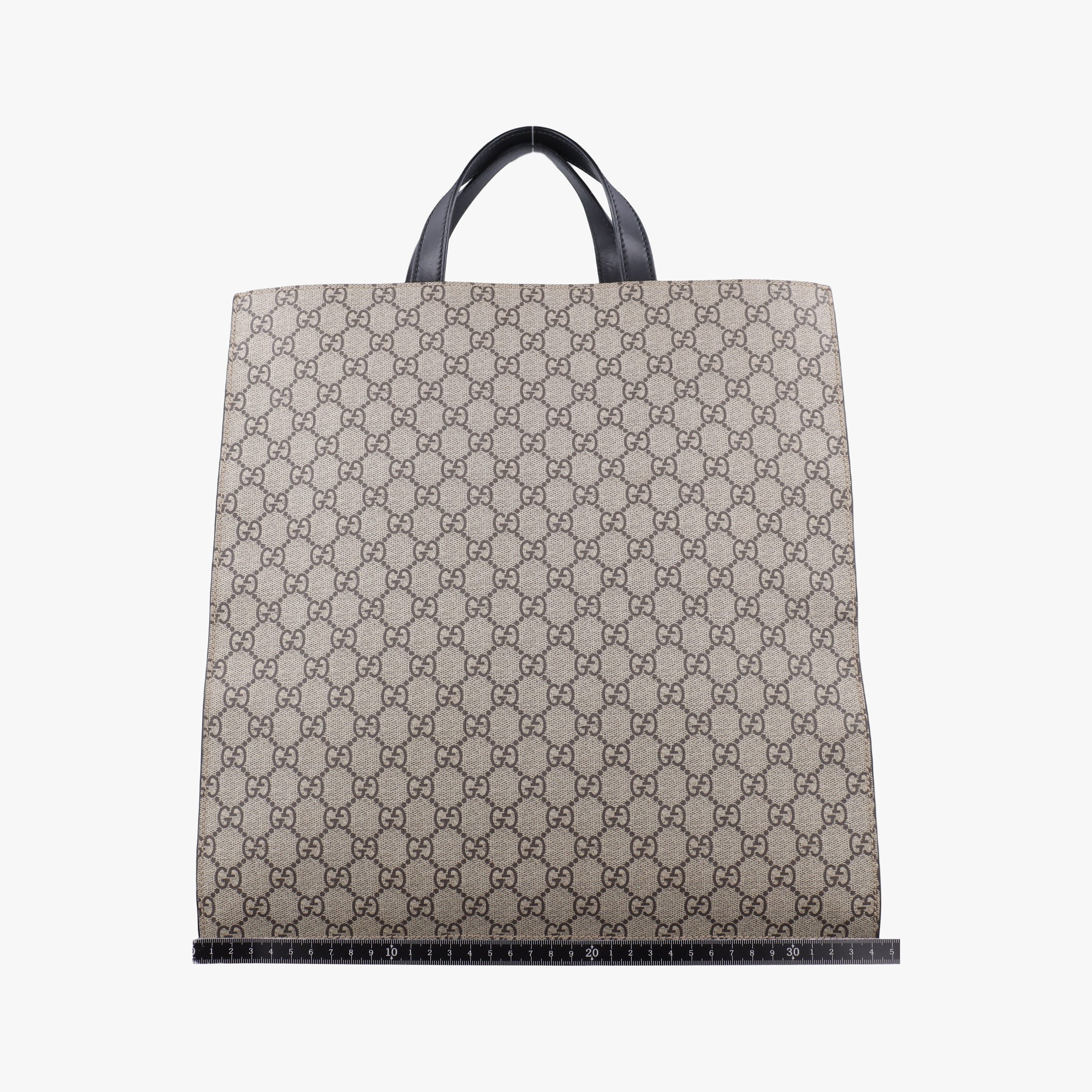 Pre-owned Gucci GG Supreme Wolf Print beige×Multicolour PVC coated canvasｘLeather 450950 shoulderbag | stylenewstar